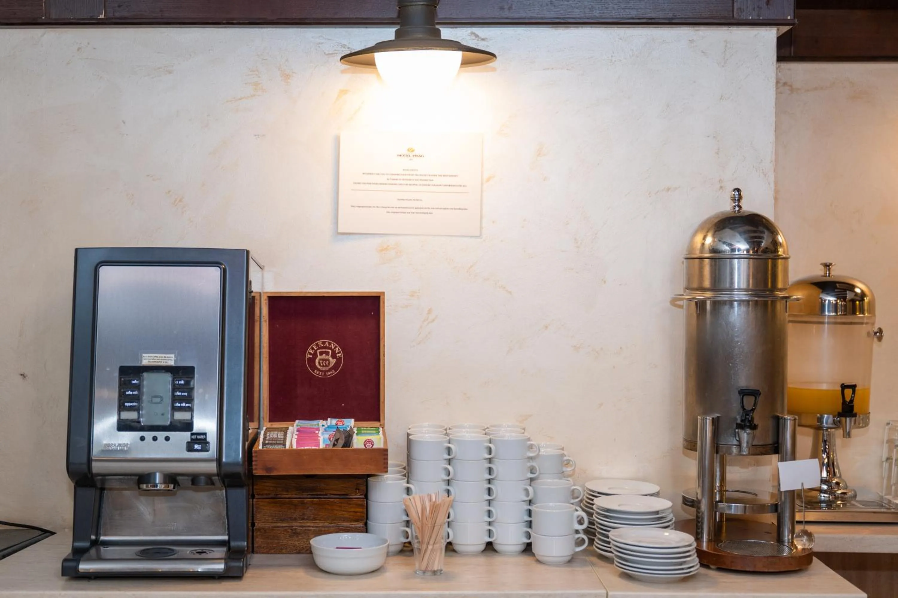 Coffee/tea facilities in Kopernikus Hotel Prag