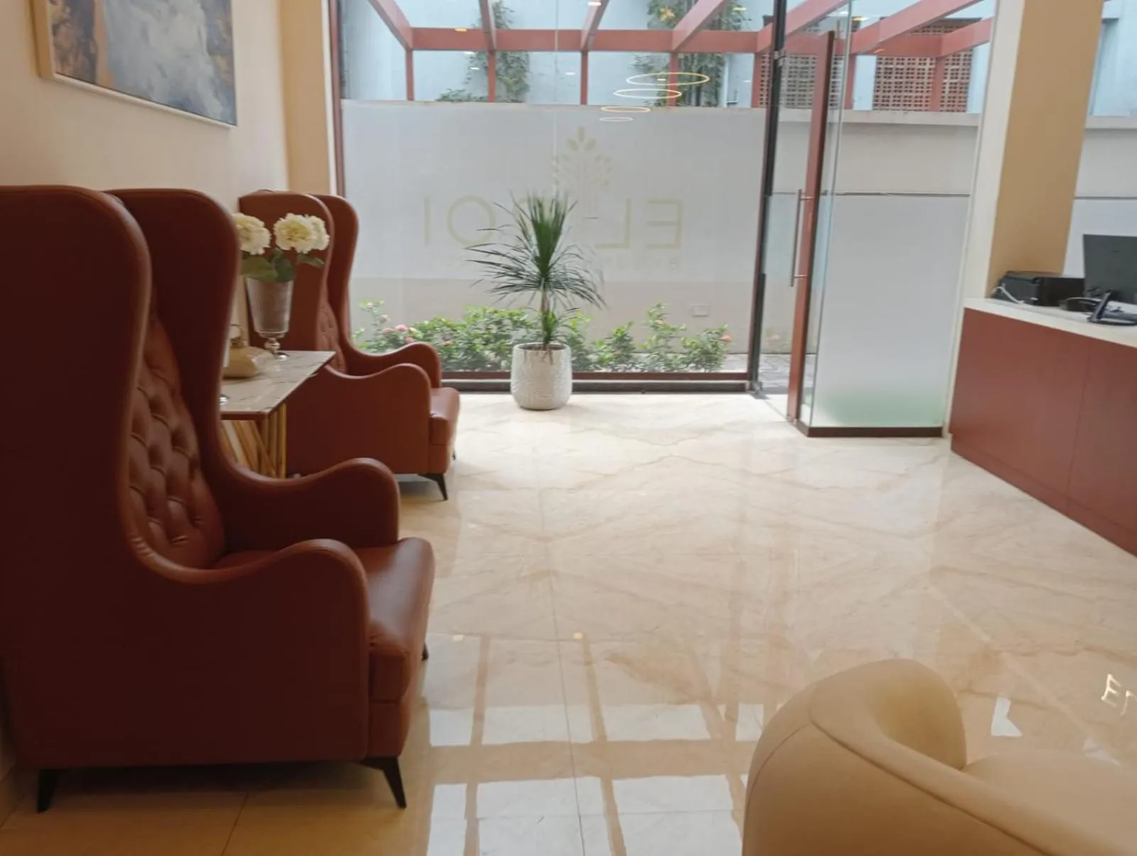 Lobby or reception in Celesto Luxury Residences by Chakola’s Hospitality