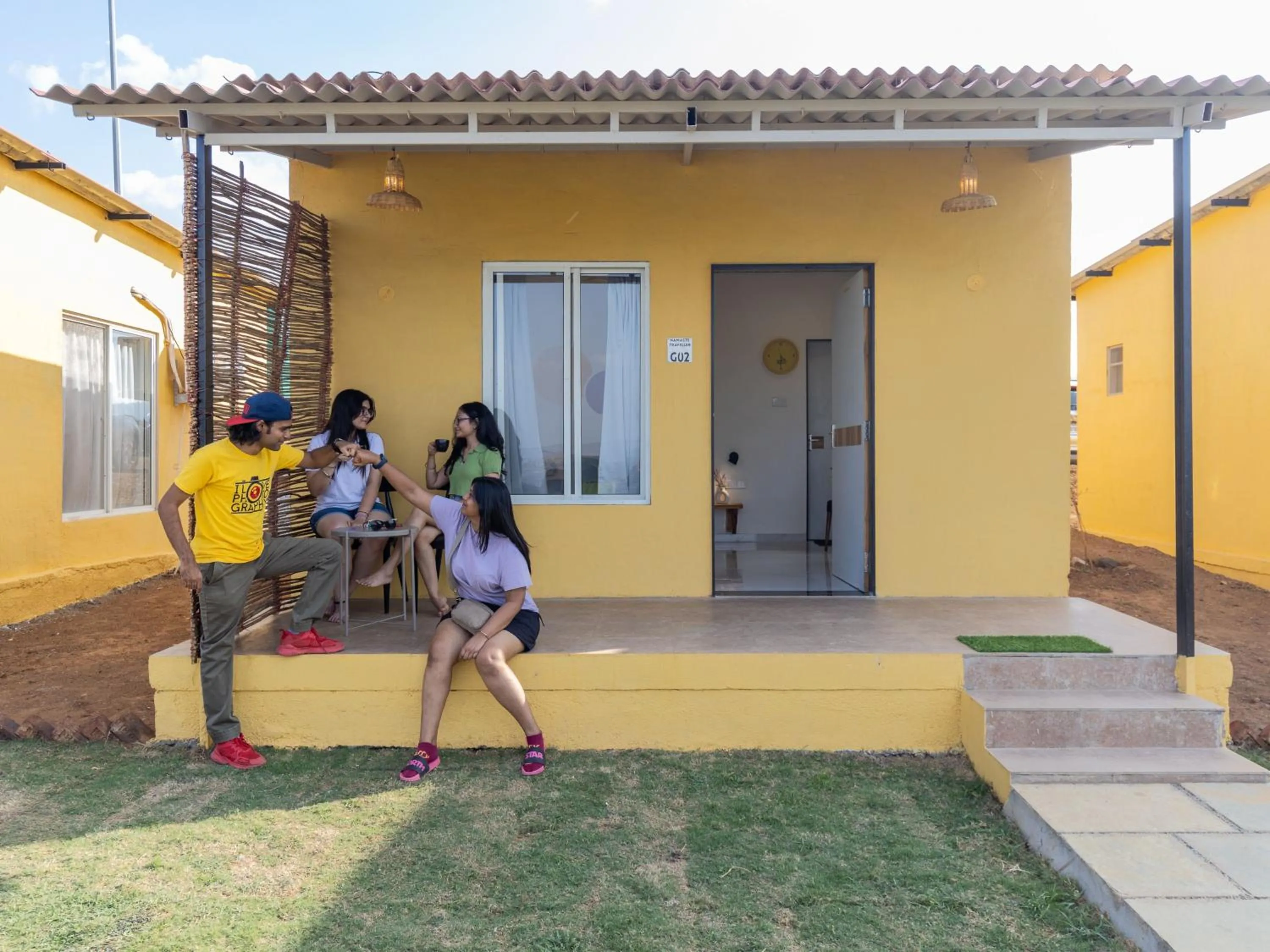 Property building in The Hosteller Bhandardara