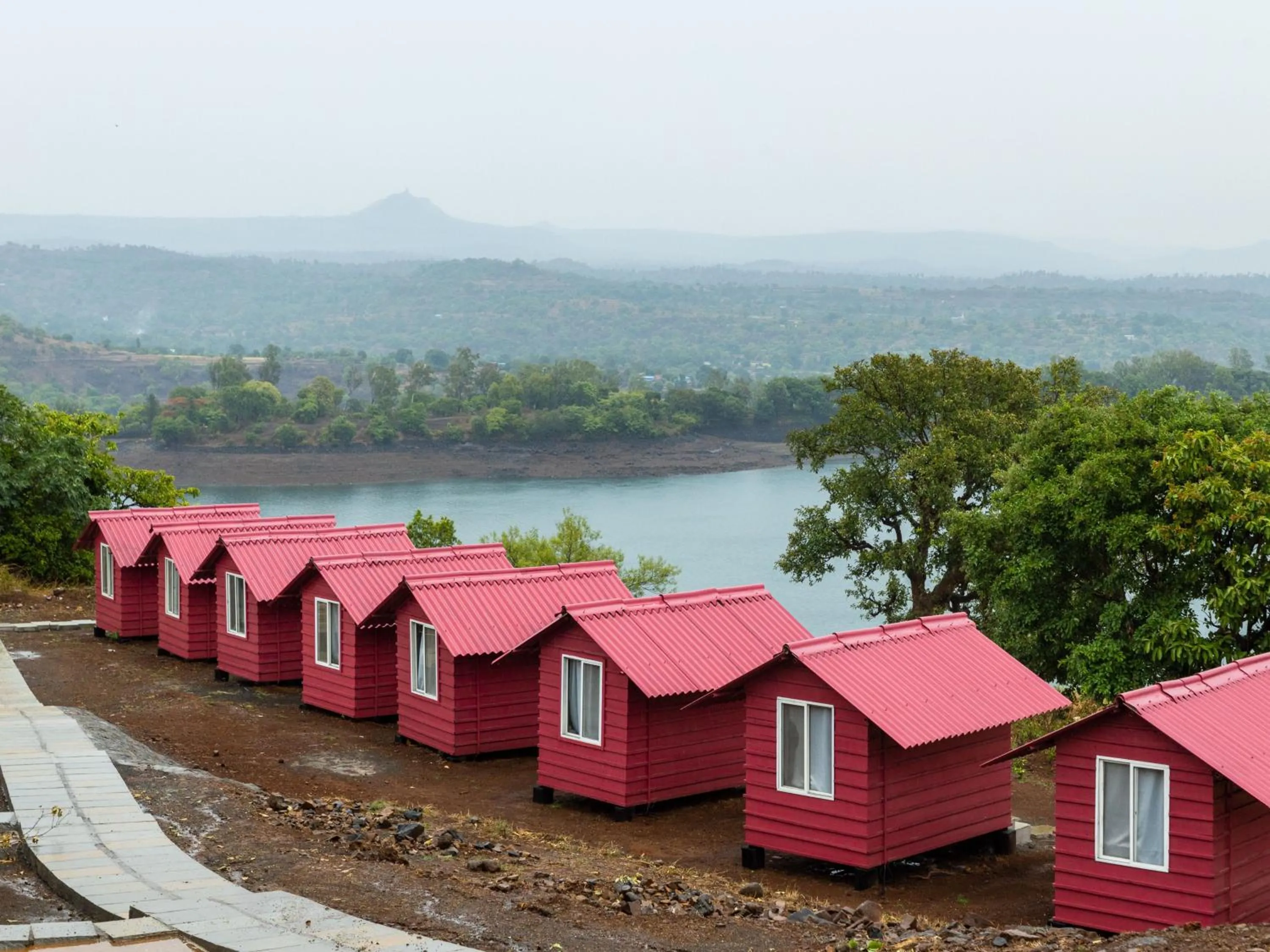 Property building in The Hosteller Bhandardara