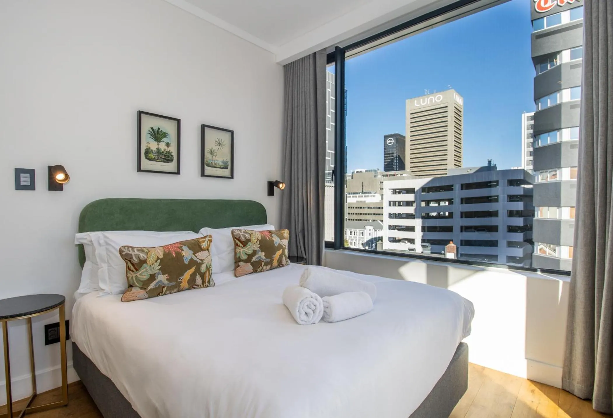Bedroom, Bed in The Barracks Apartments