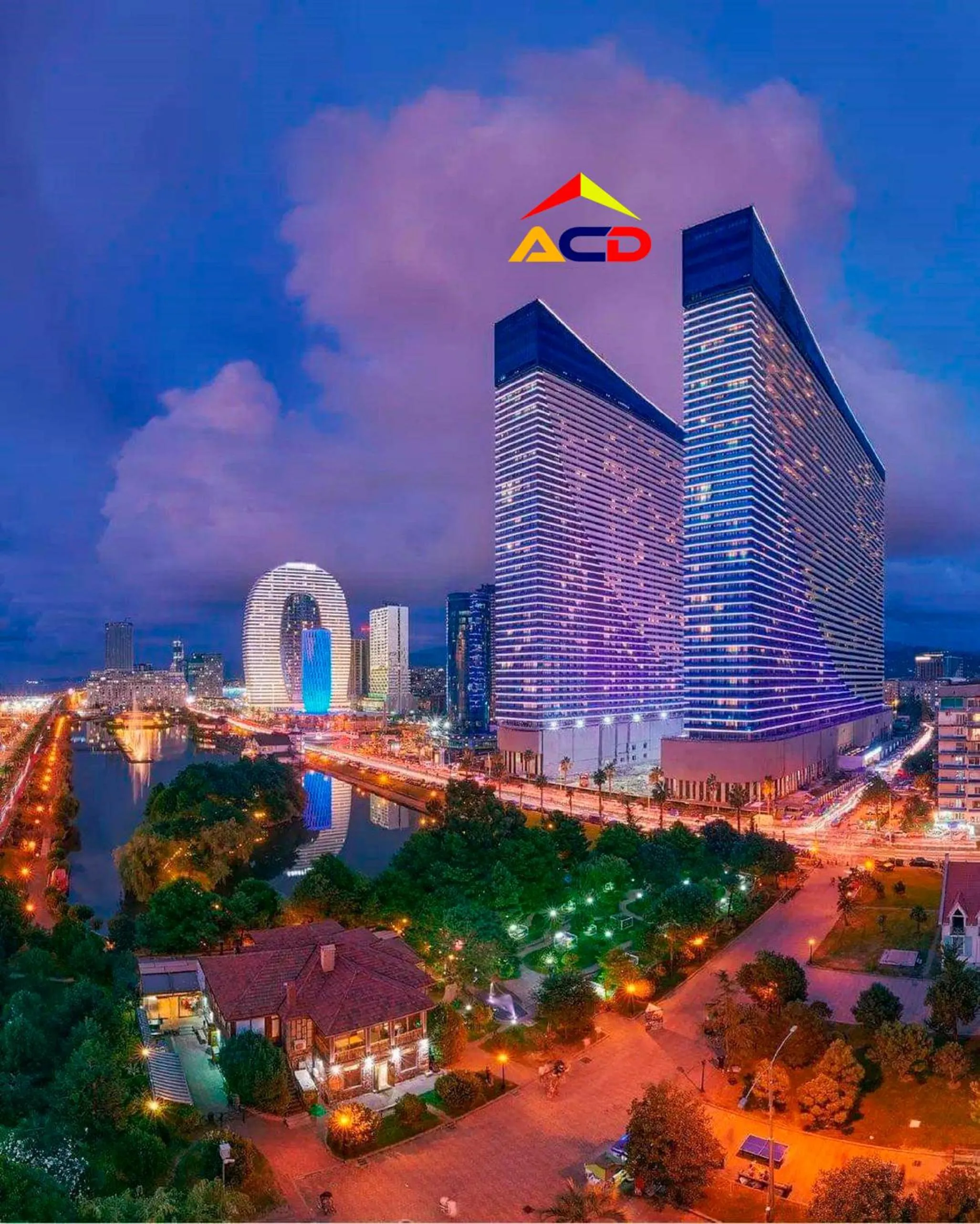 Property building in Orbi City A - C - D