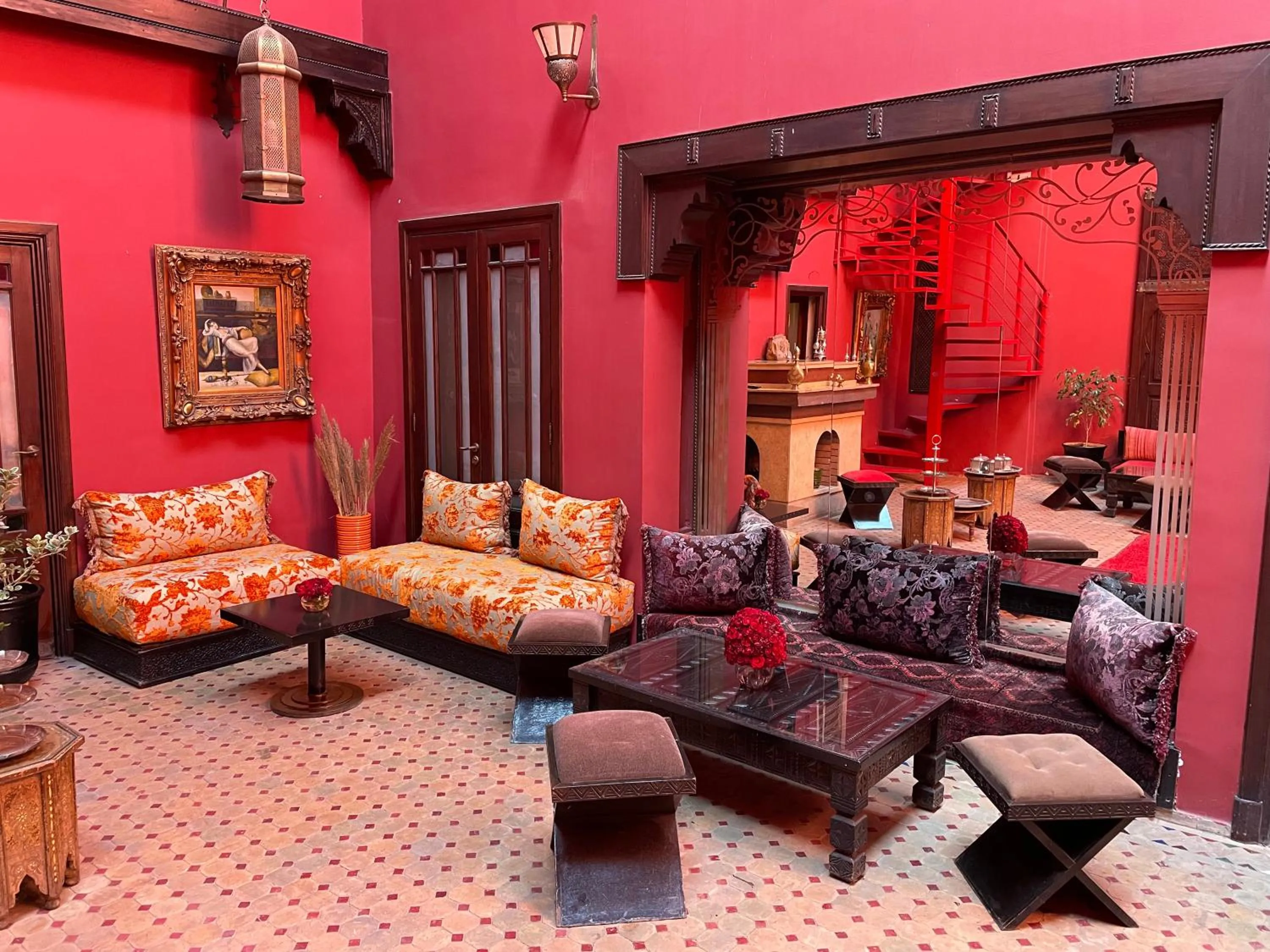 Lounge or bar in Riad Marrakech By Hivernage