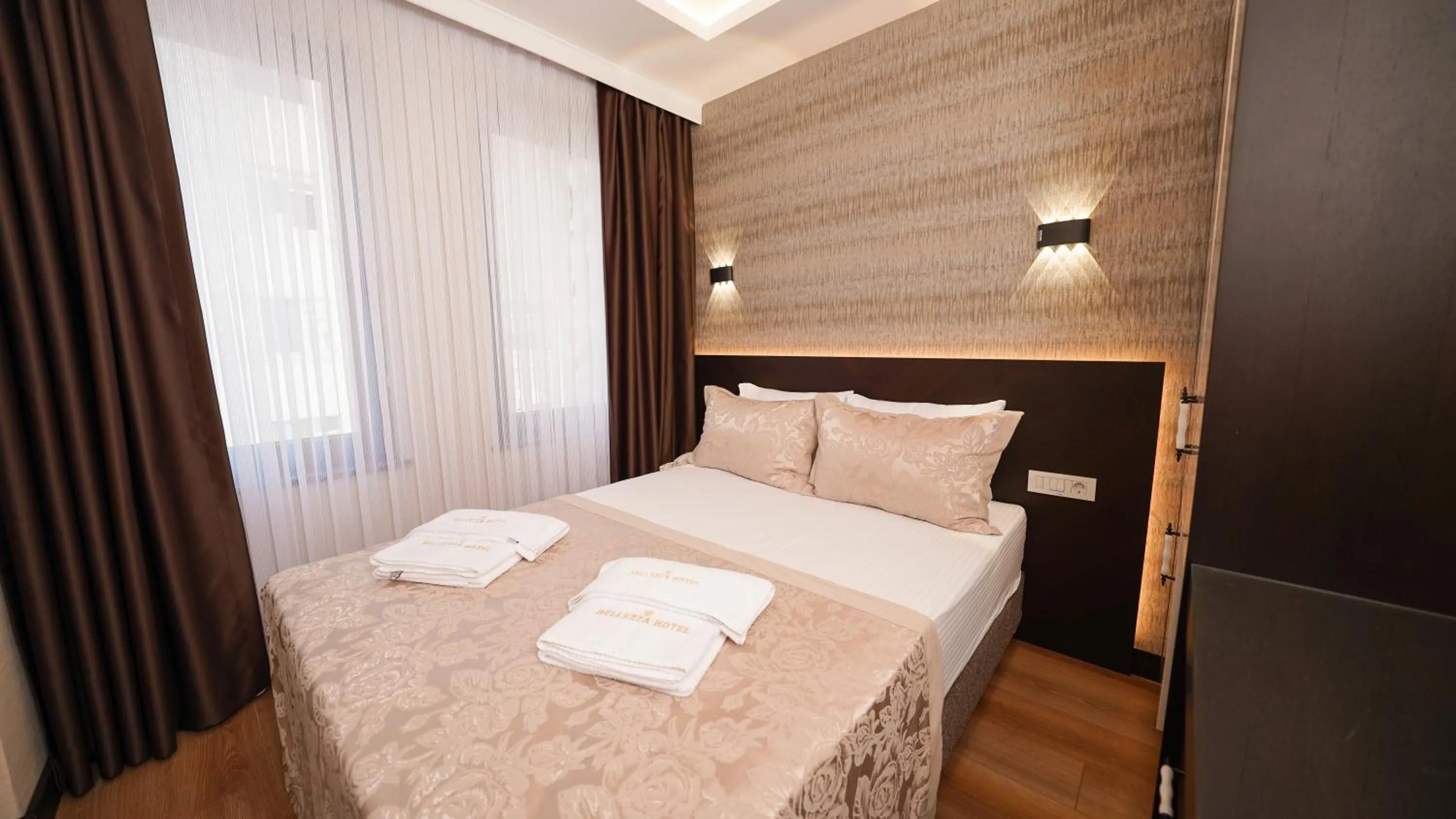 Photo of the whole room, Bed in Bellezza Hotel