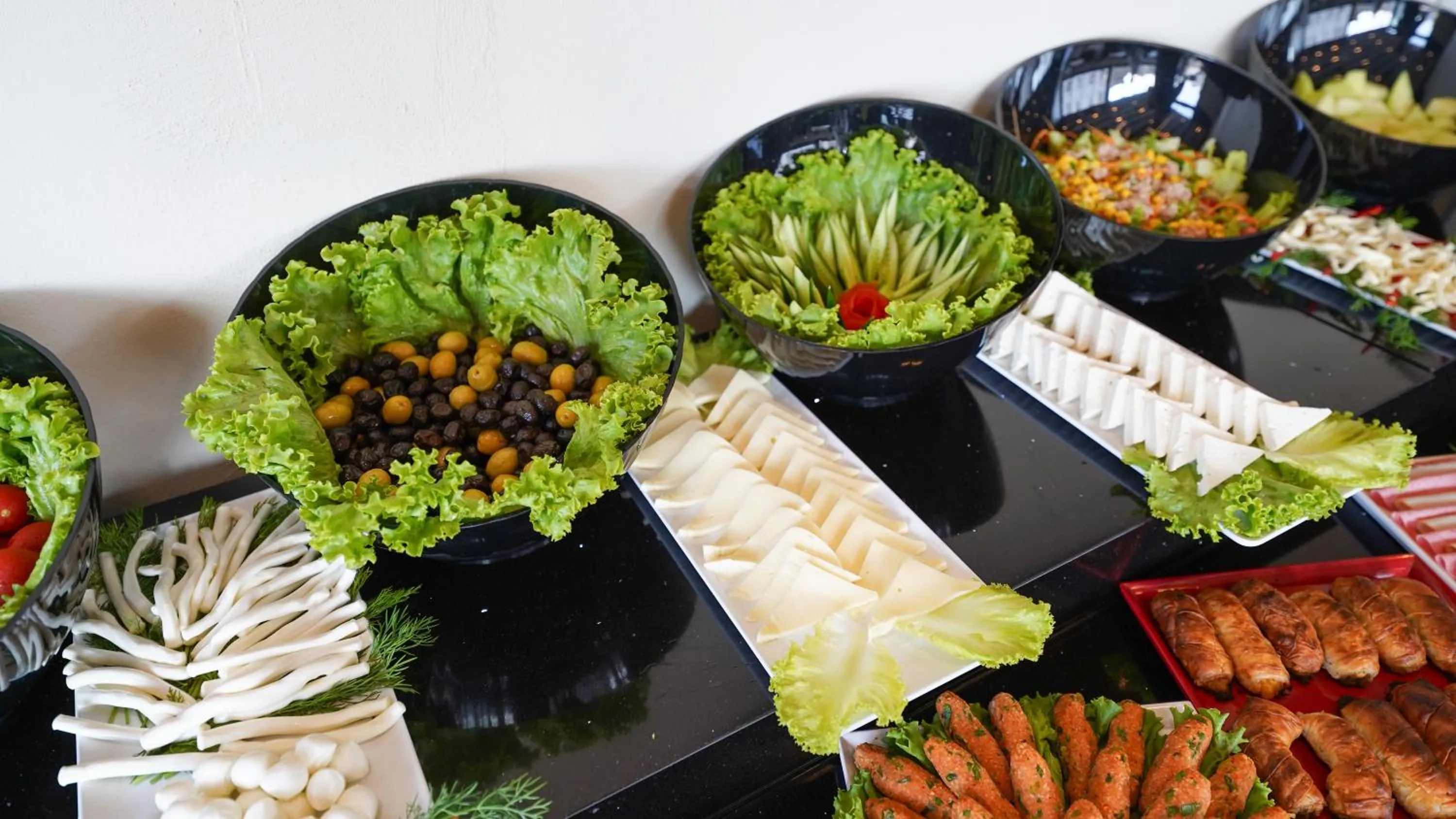 Food and drinks in Bellezza Hotel