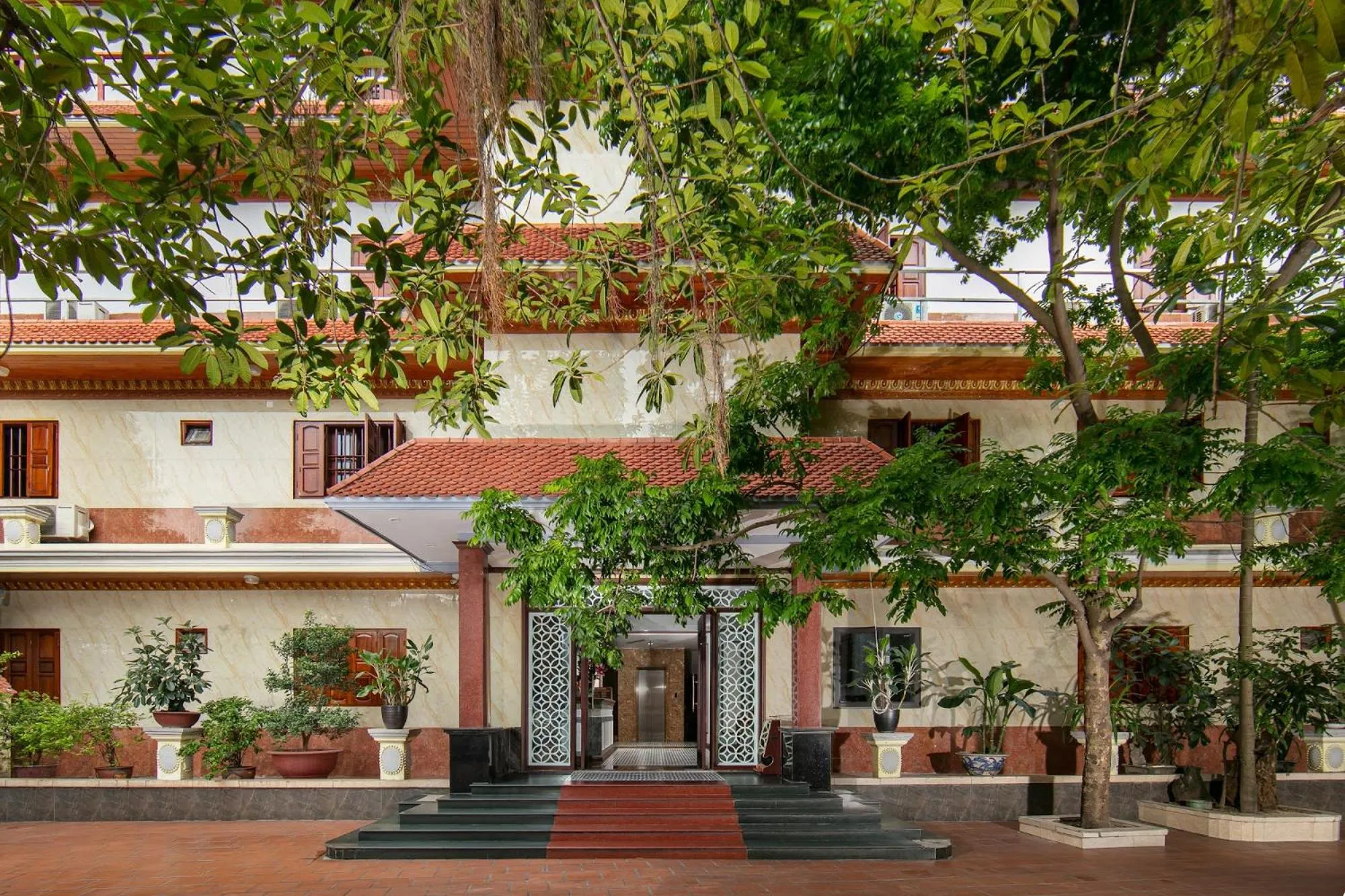 Property building in Nam Hai Hotel