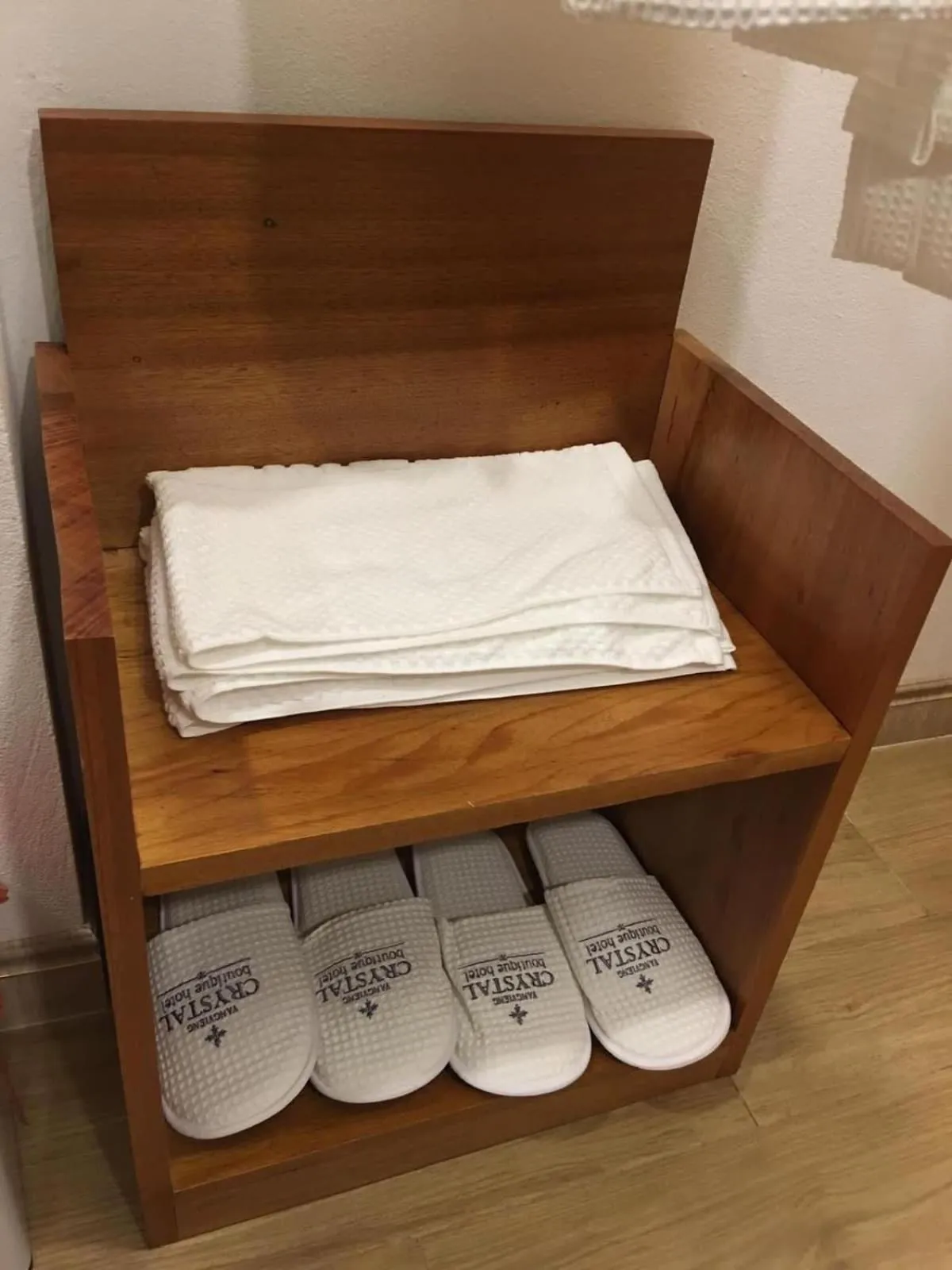 Bed in VangVieng Crystal Boutique Hotel