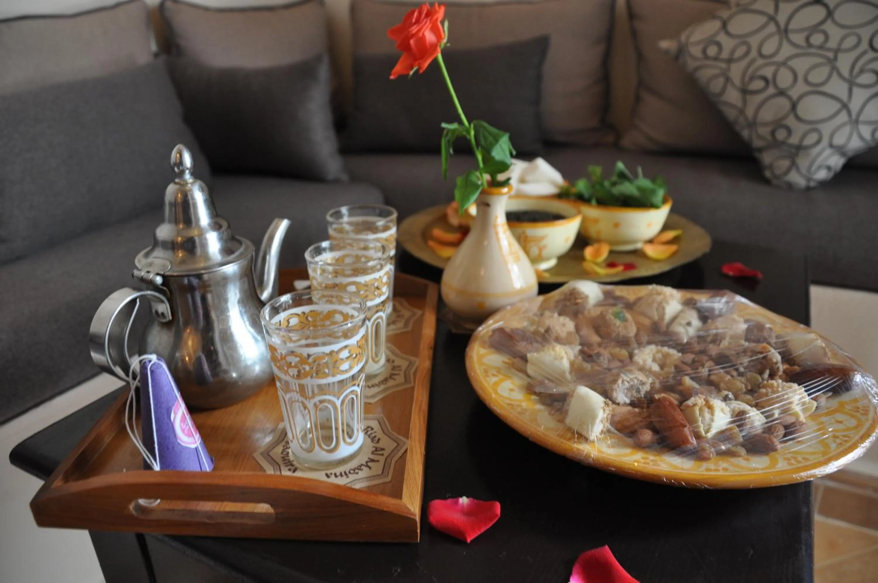 Communal lounge/ TV room in Riad Al Madina