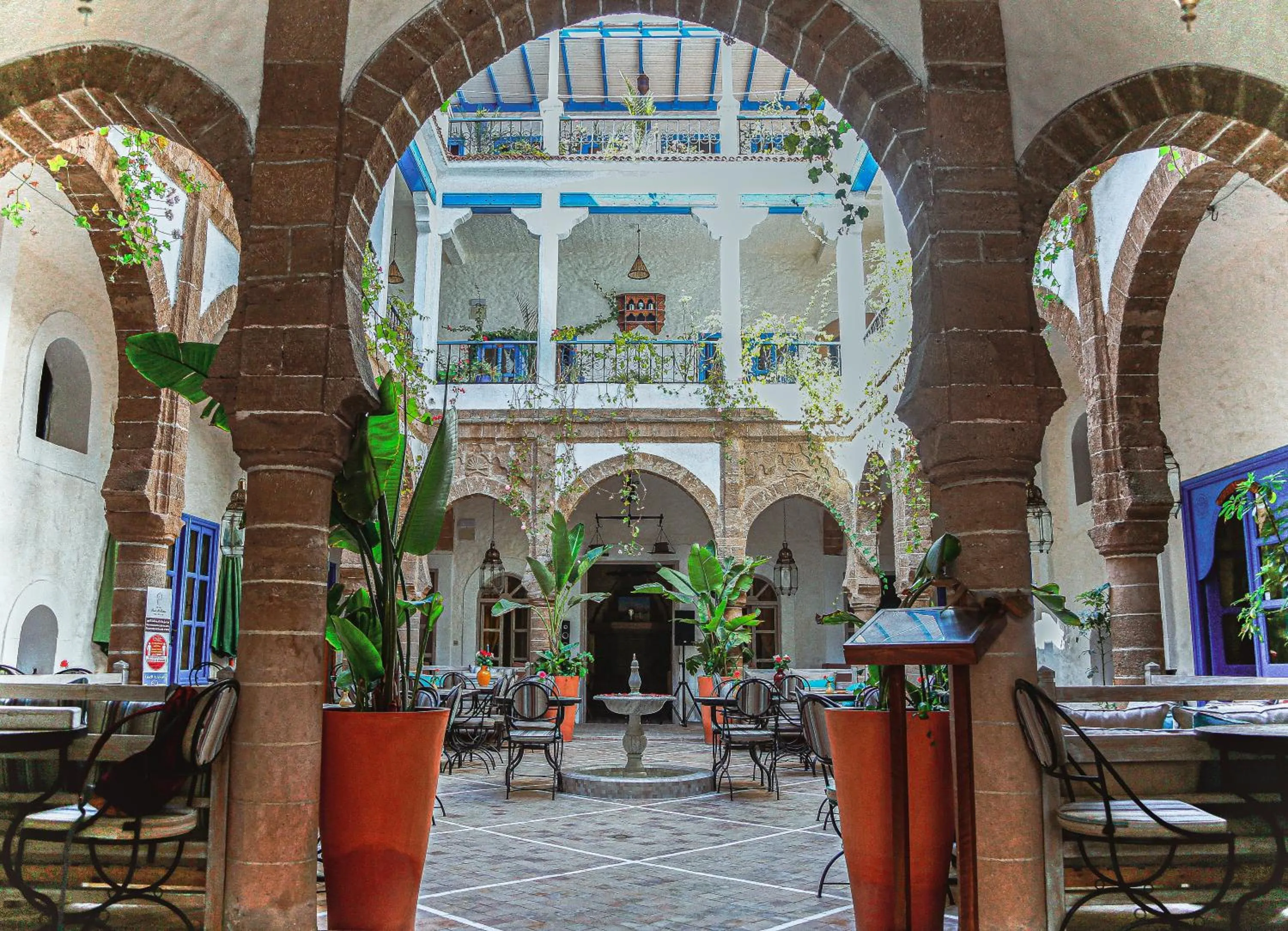 Patio in Riad Al Madina