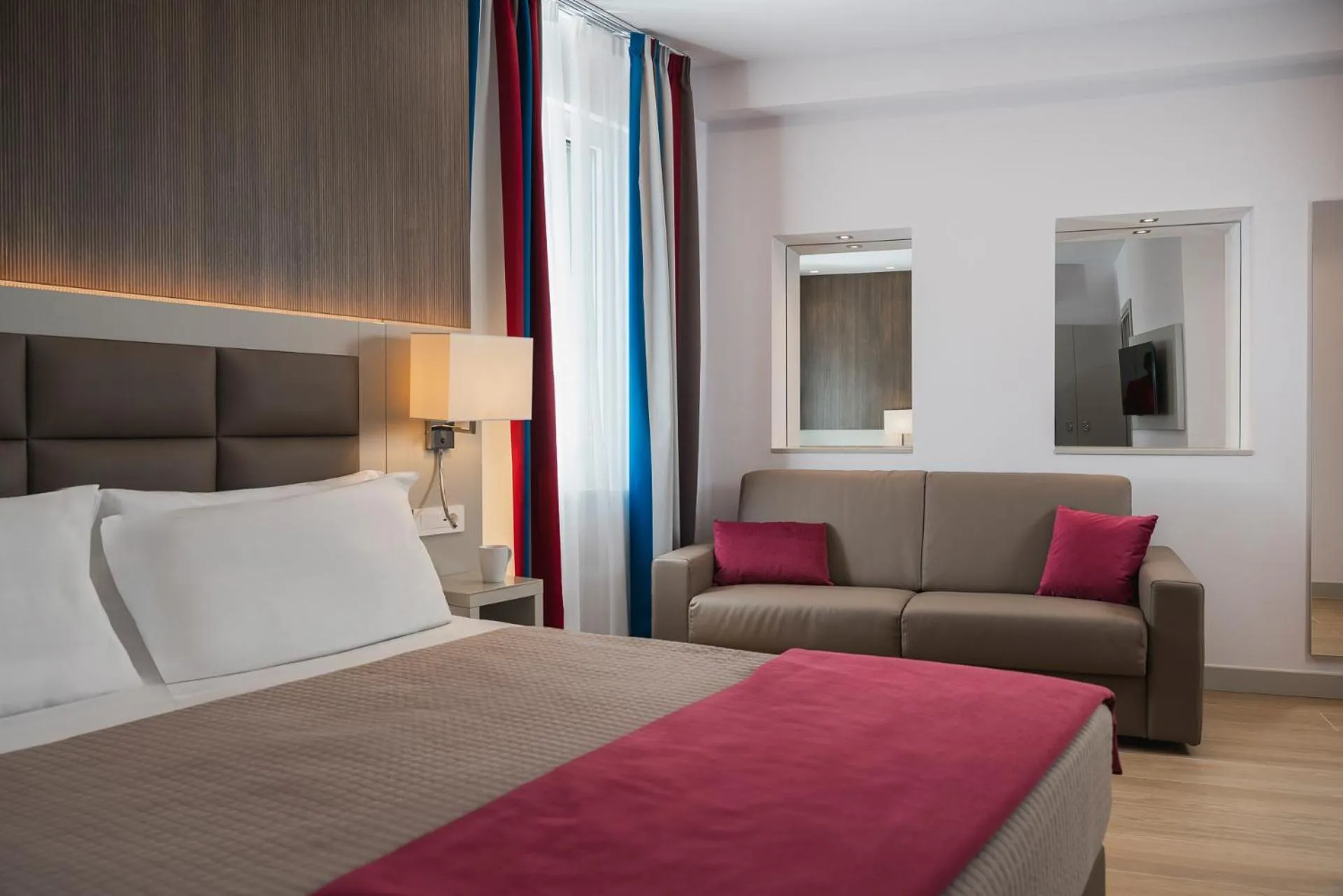 Bedroom, Bed in Hotel Titano