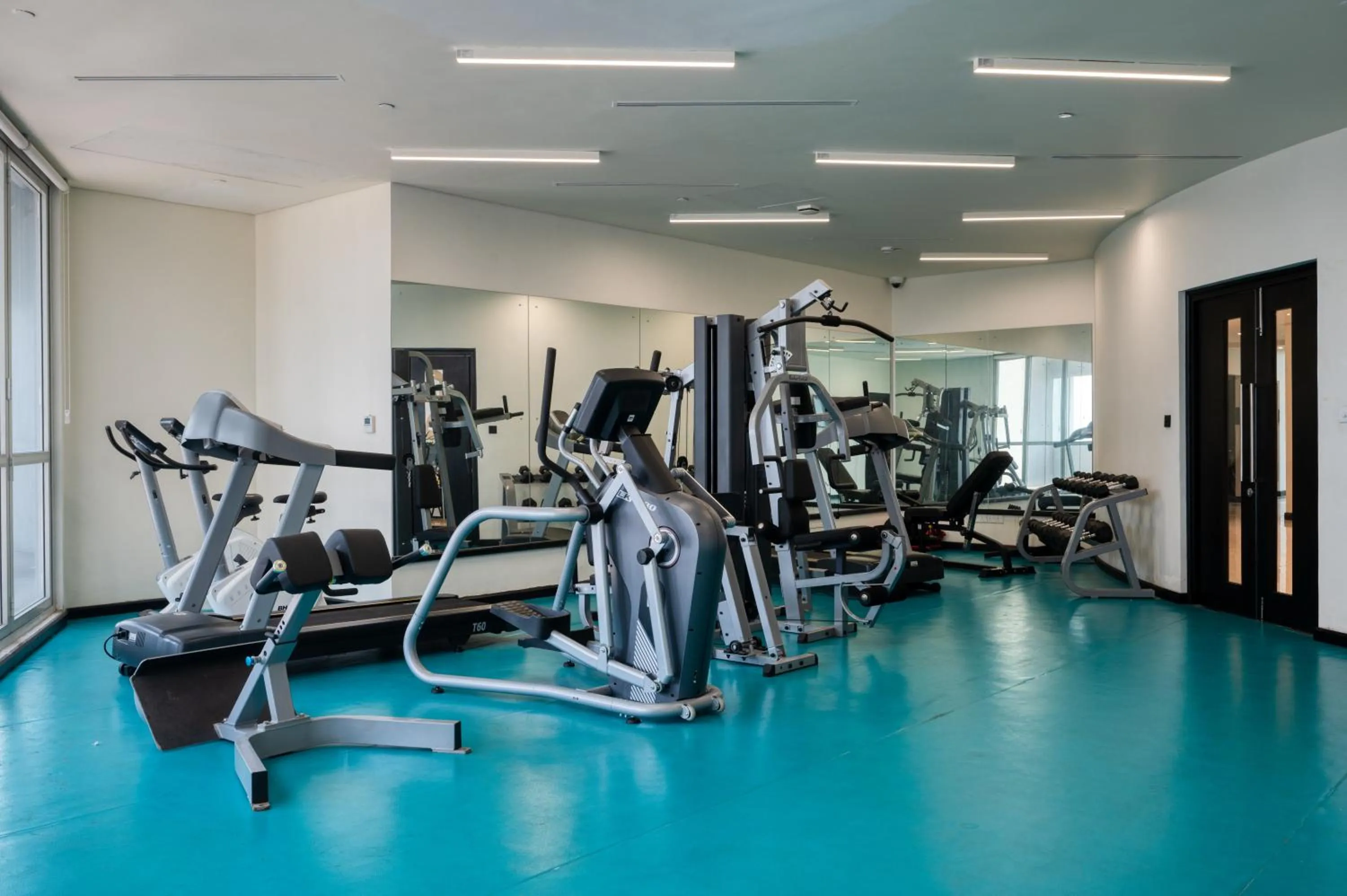 Fitness centre/facilities in Hatch House for Digital Nomads