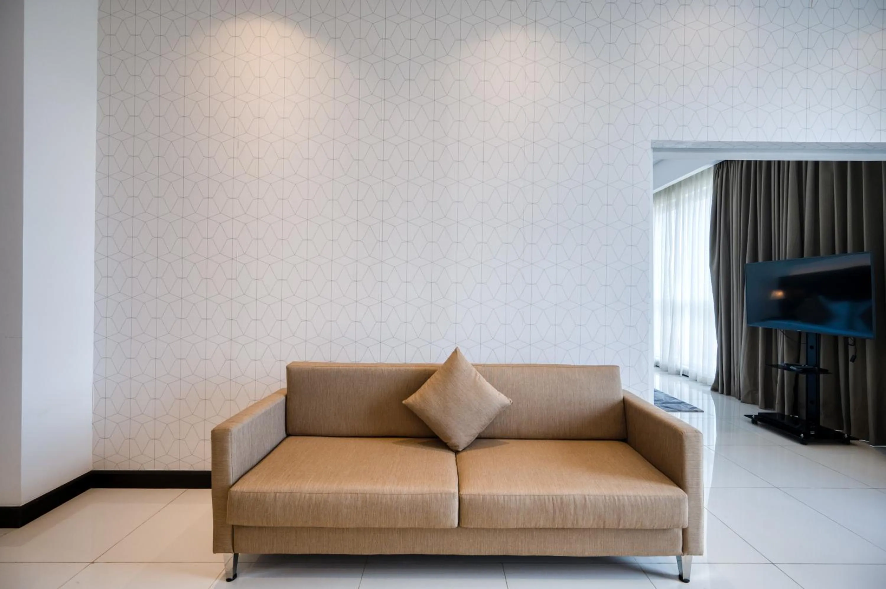 Living room in Hatch House for Digital Nomads