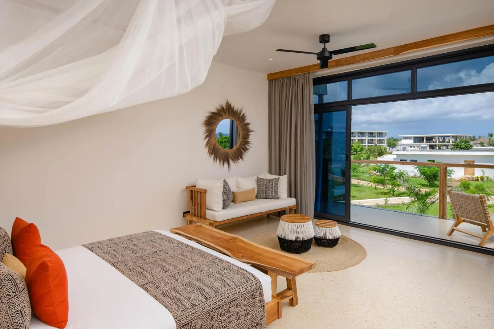 Bed in Aldiana Club Zanzibar Kwanza