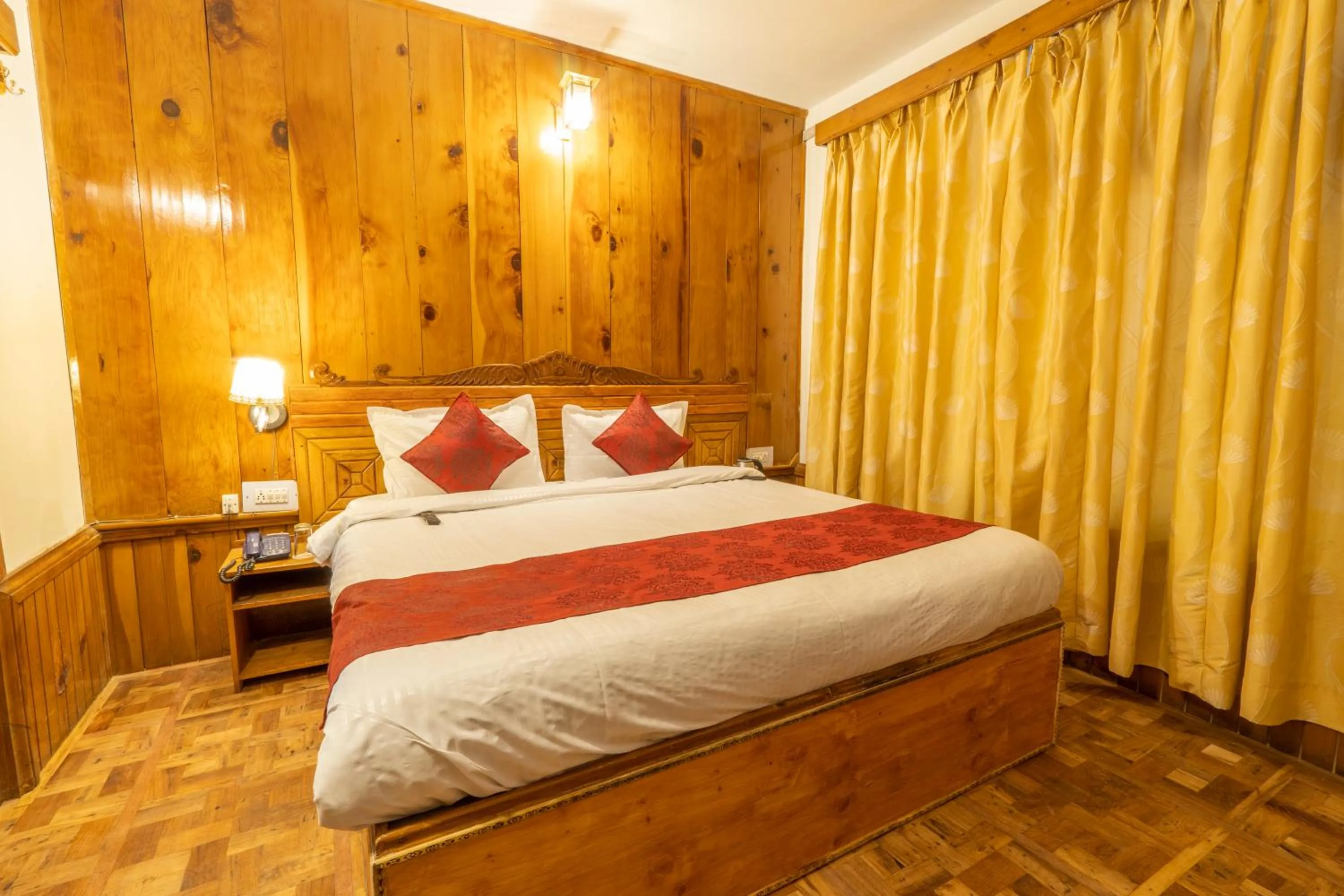 Bed in Holiday Home International -Vivaan Stays