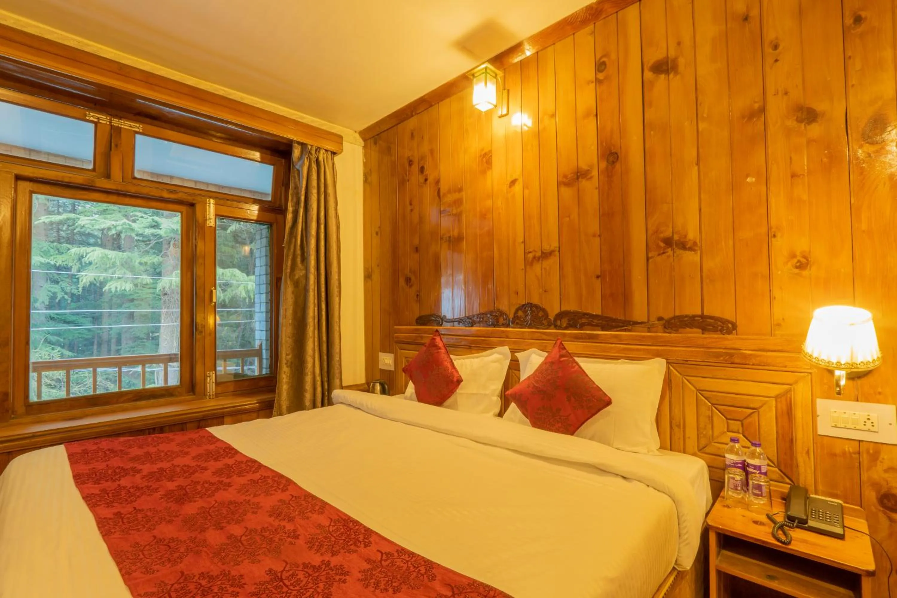 Bed in Holiday Home International -Vivaan Stays