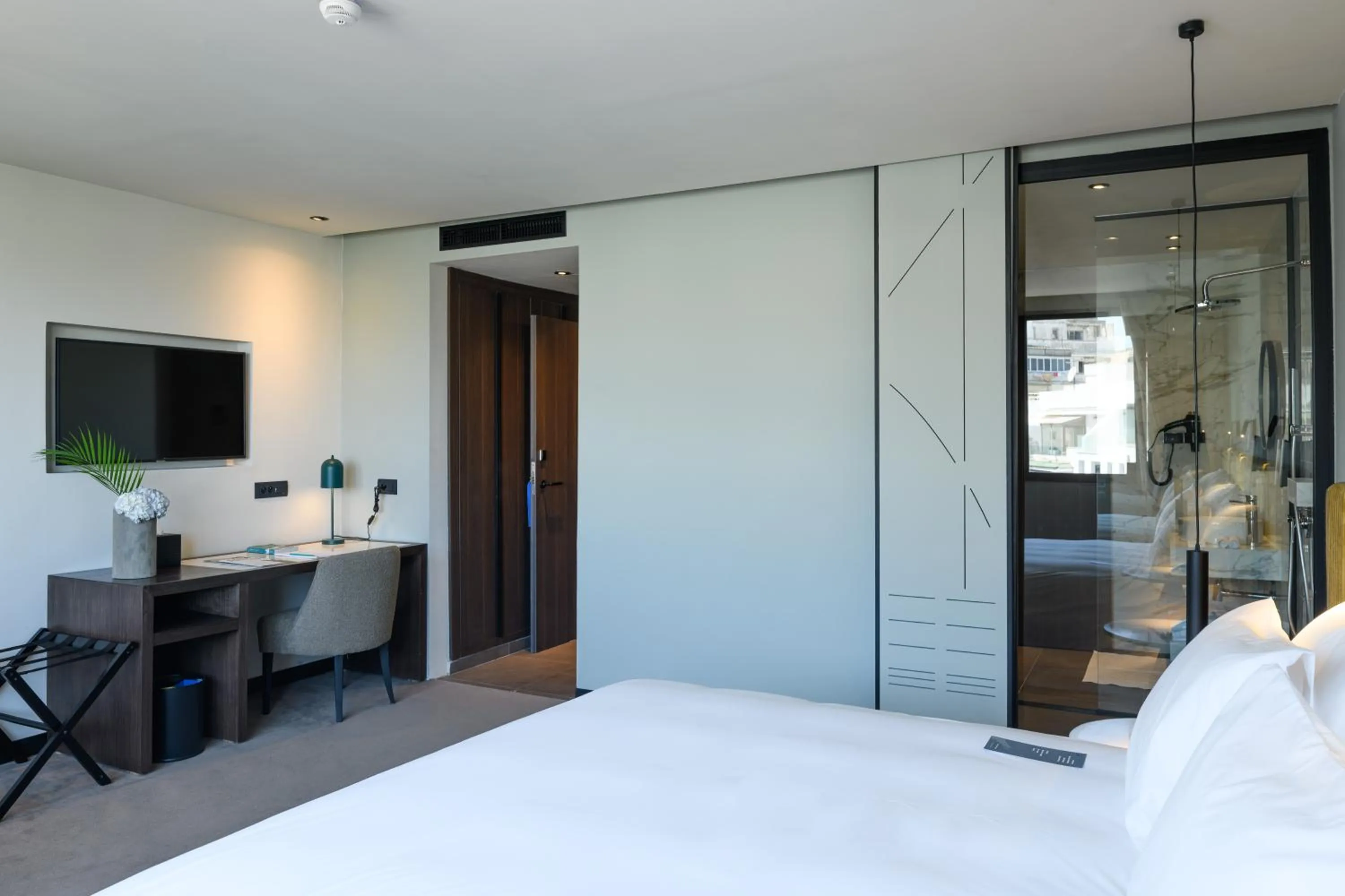 Bed in JM Suites Hotel Eco-Friendly Casablanca