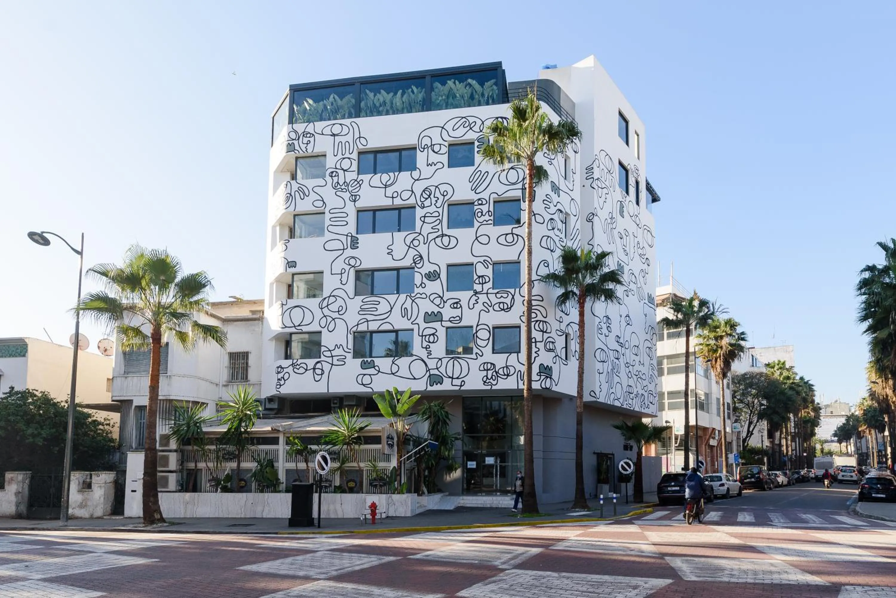 Property building in JM Suites Hotel Eco-Friendly Casablanca