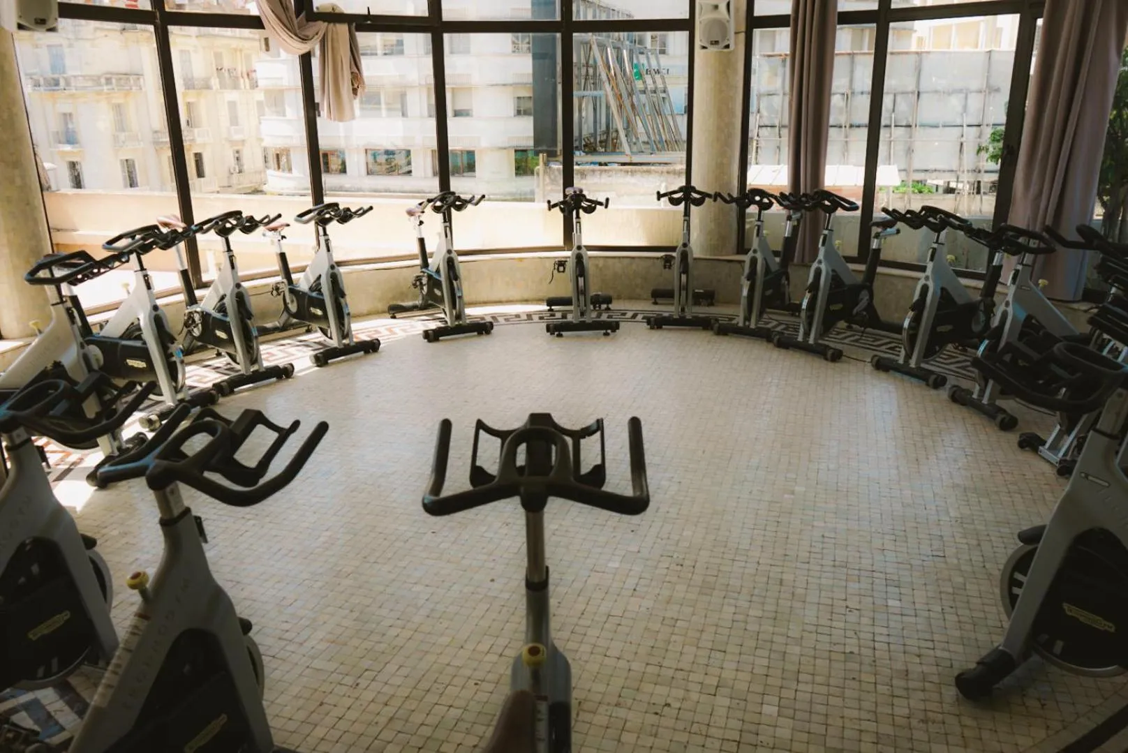 Fitness centre/facilities in El Minzah Hotel