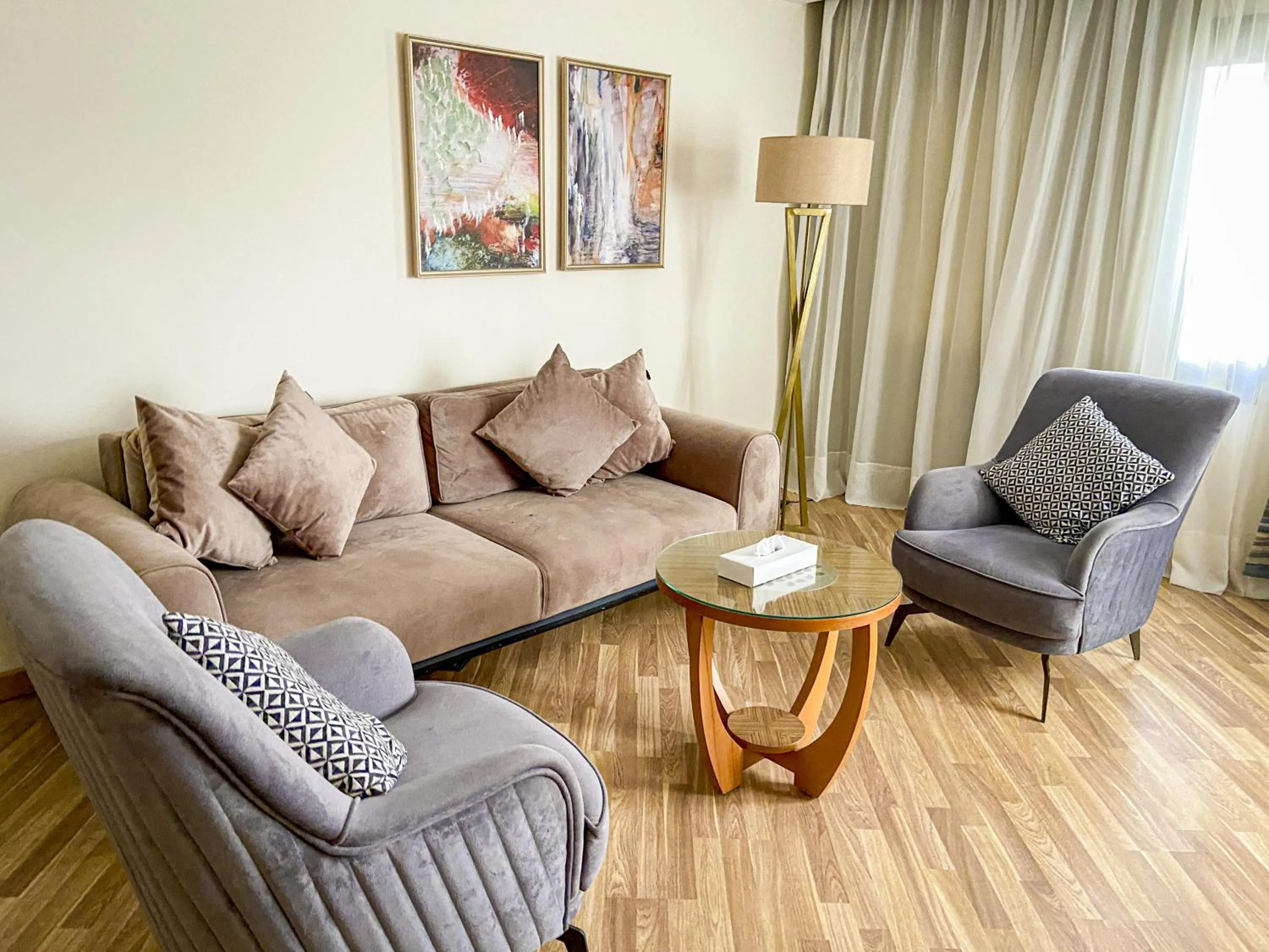 Seating area in Helnan Hotel - Port Fouad