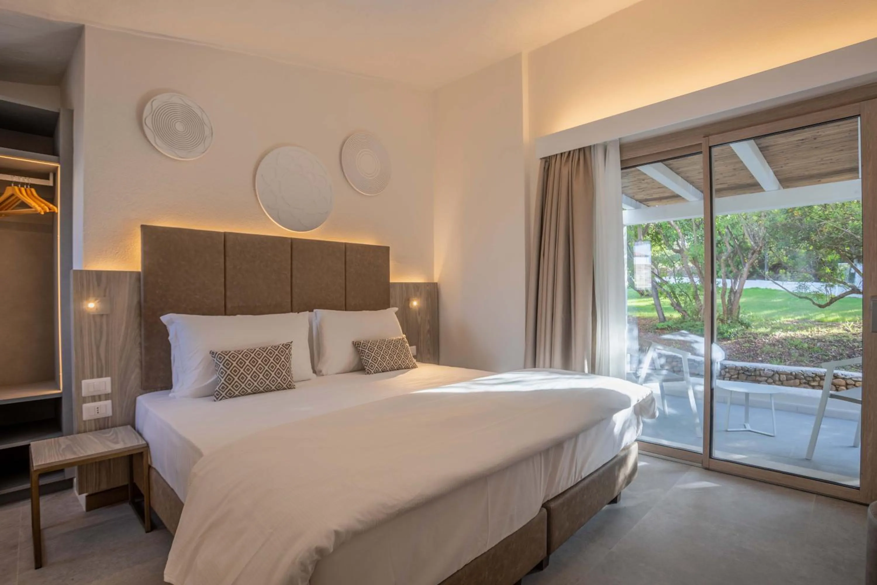 Patio, Bed in AMASEA Resort