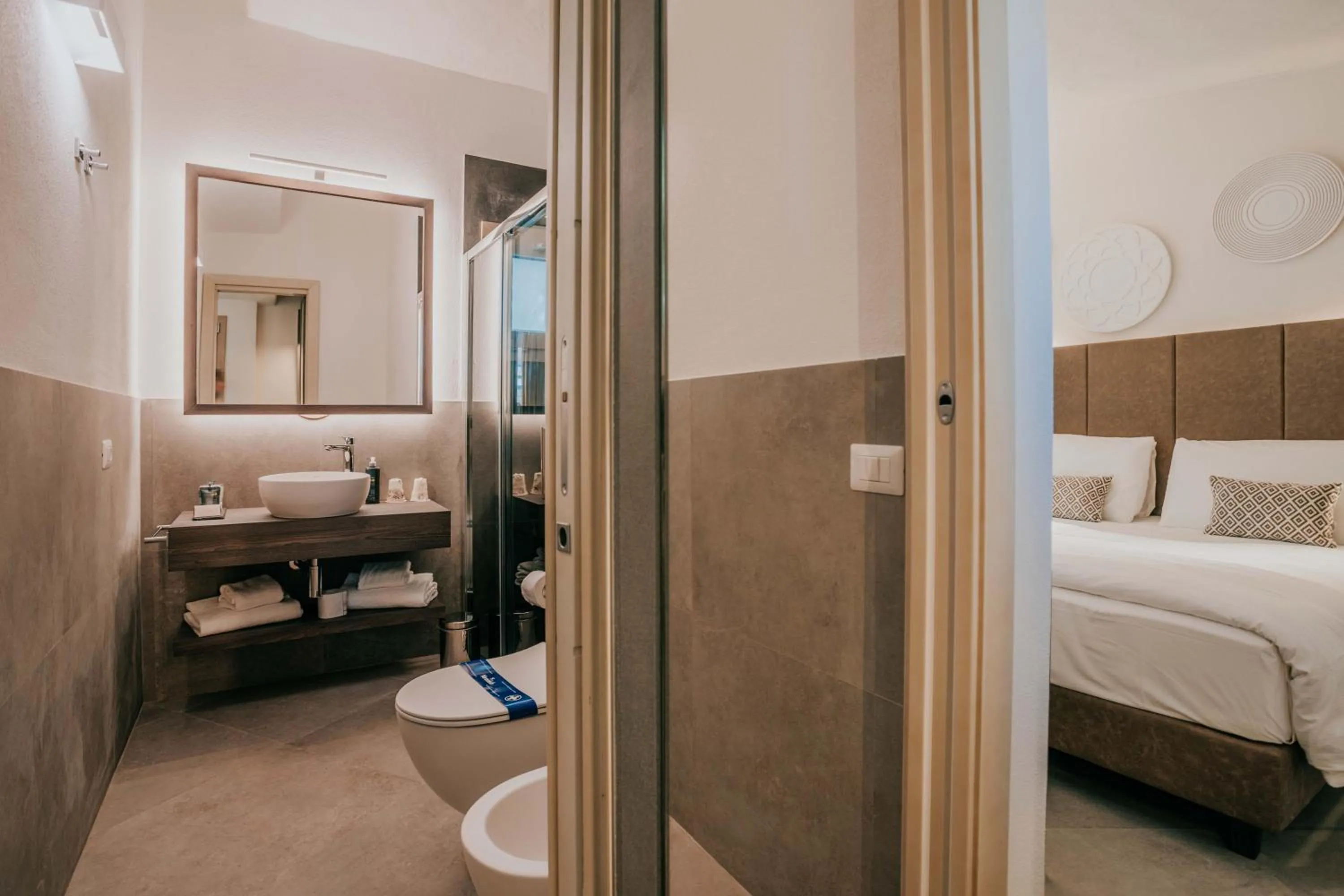 Bathroom, Bed in AMASEA Resort