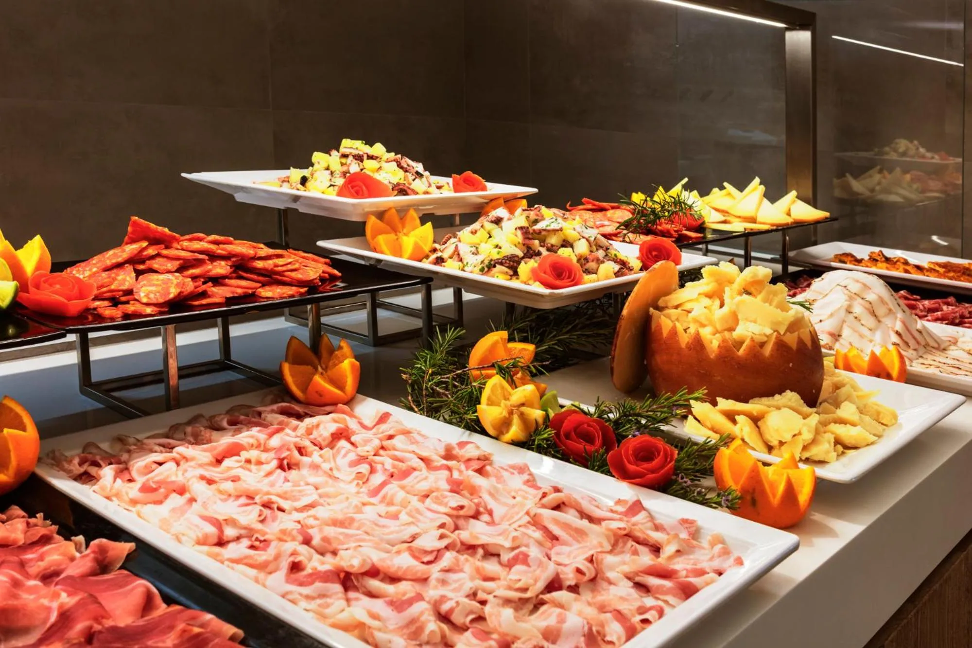 Buffet breakfast in AMASEA Resort