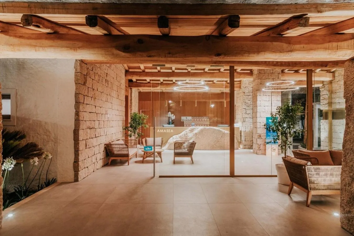 Facade/entrance, Bed in AMASEA Resort