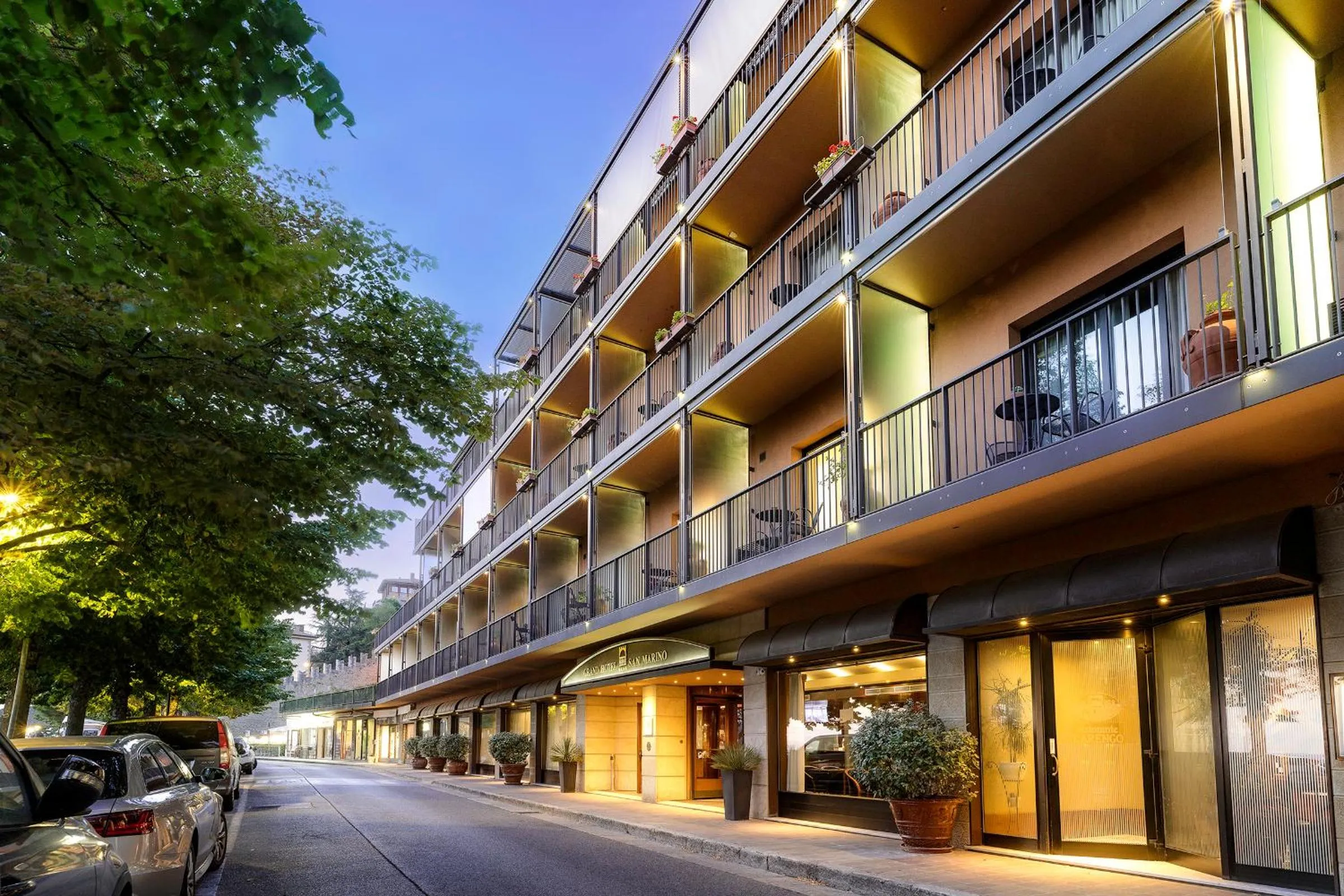 Property building in Grand Hotel San Marino
