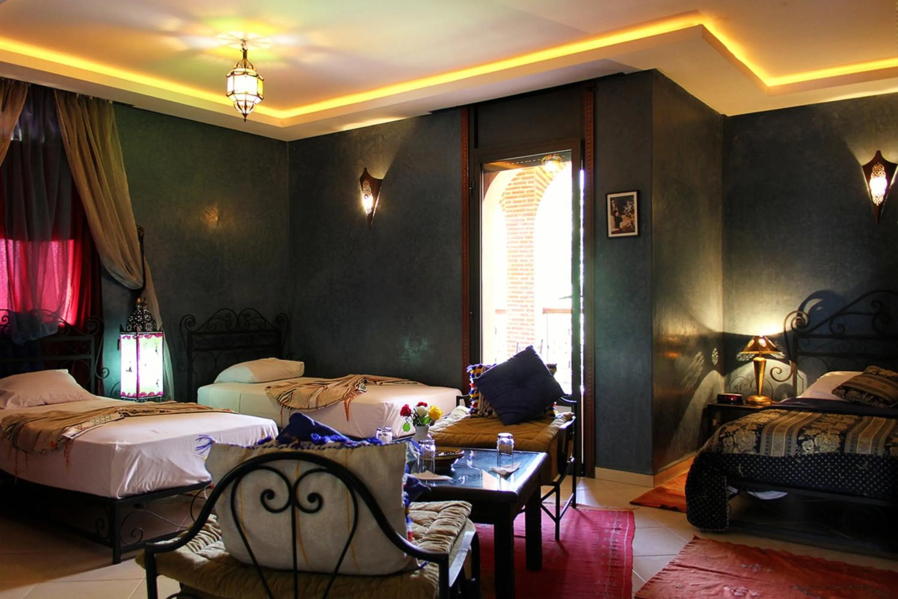 Bedroom, Bed in Palais Dar Ouladna