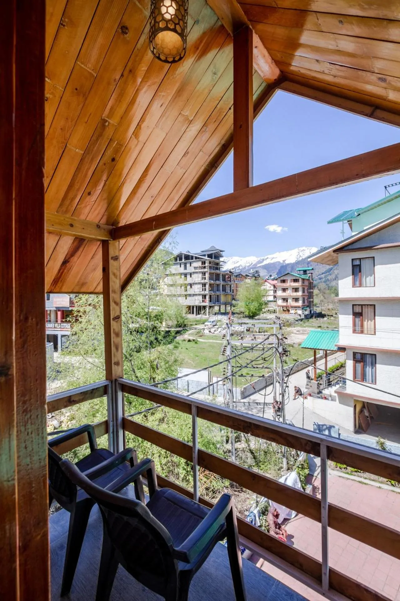 Balcony/Terrace in Tripli Hotels Conifer Wood Cottage