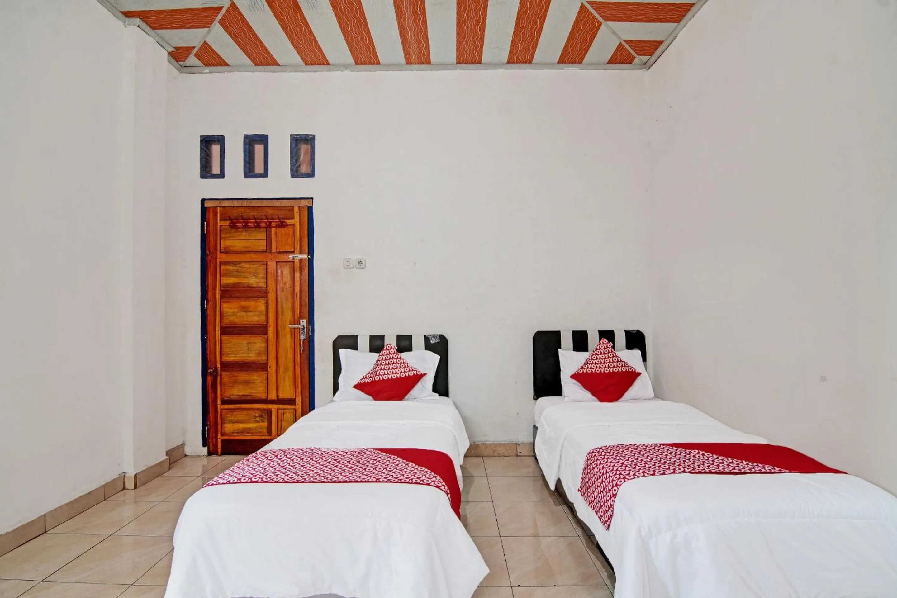 Bedroom in Hotel O Hadhilfa Homestay Syariah Near Nowwa Cafe