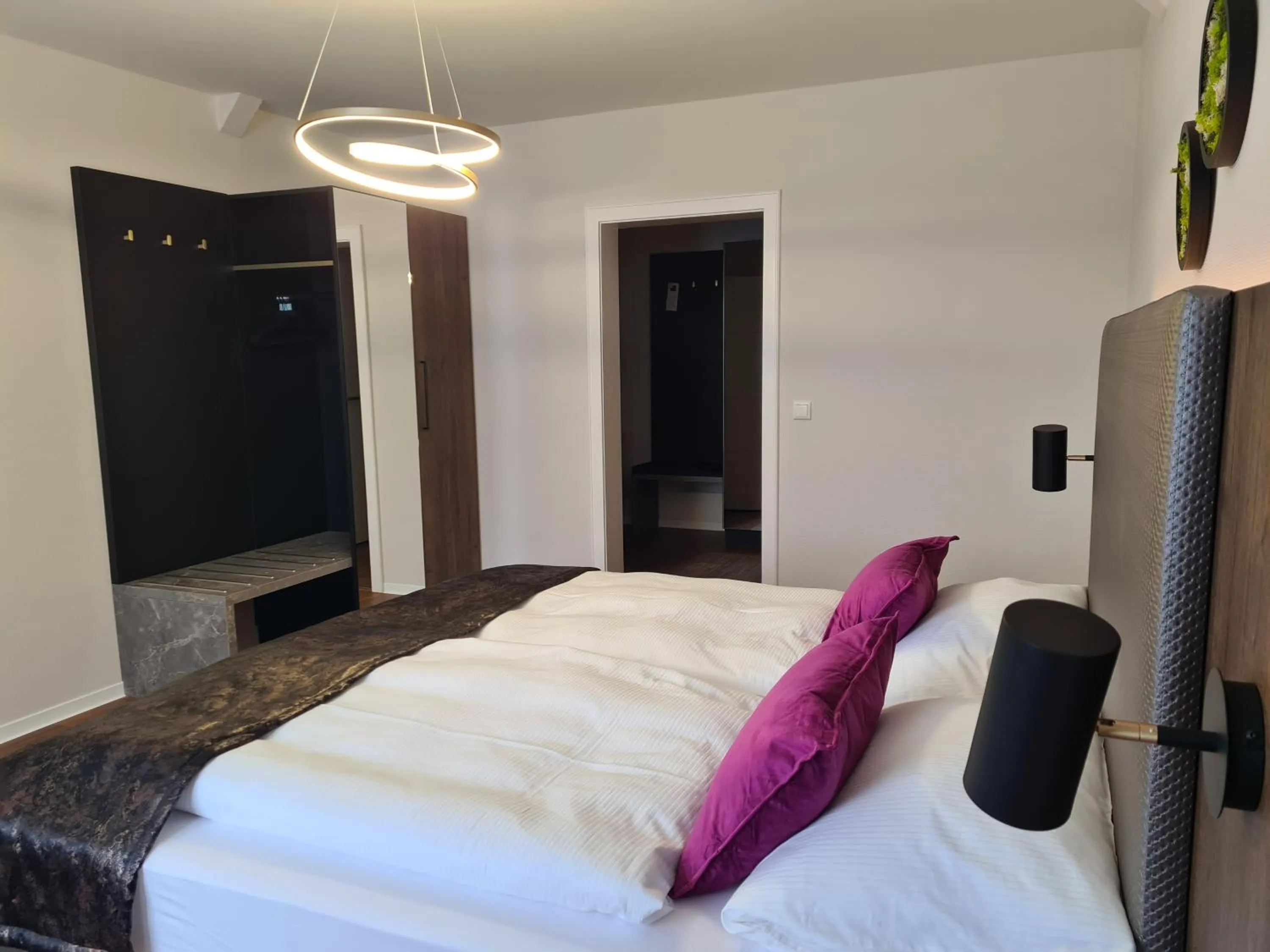 Bedroom, Bed in Residence Black Eagle Lubmin Strand