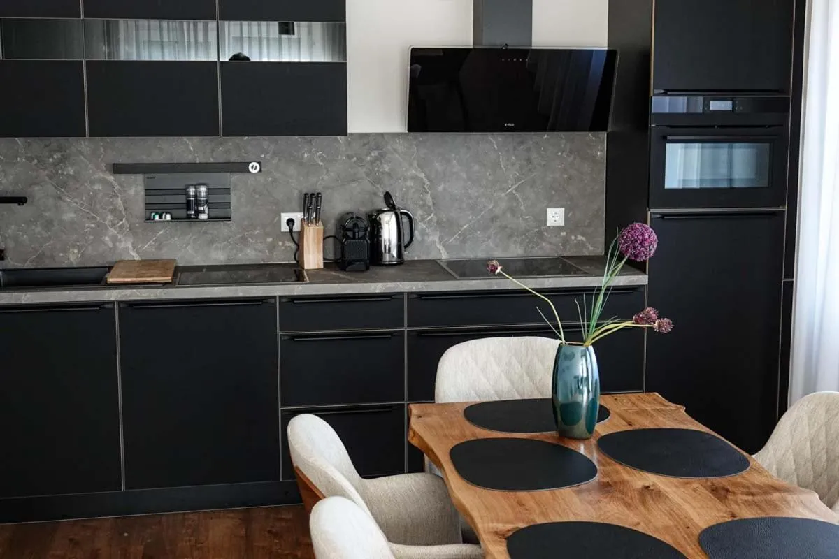 Kitchen or kitchenette in Residence Black Eagle Lubmin Strand