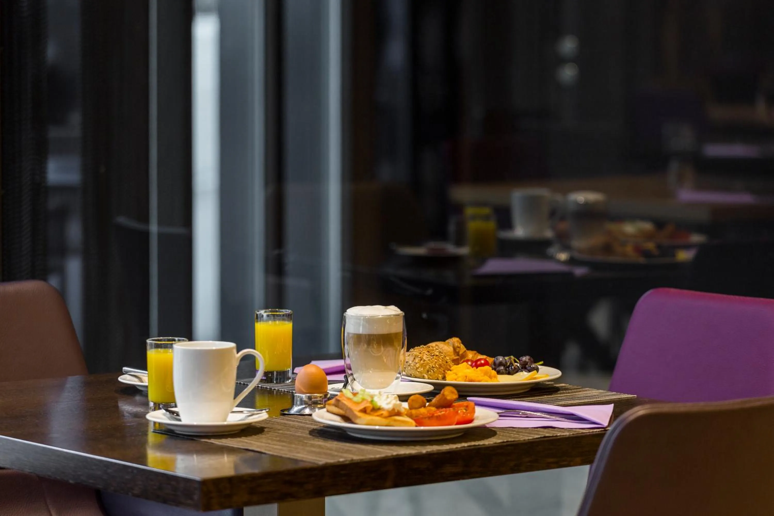 Buffet breakfast in Pullman Basel Europe