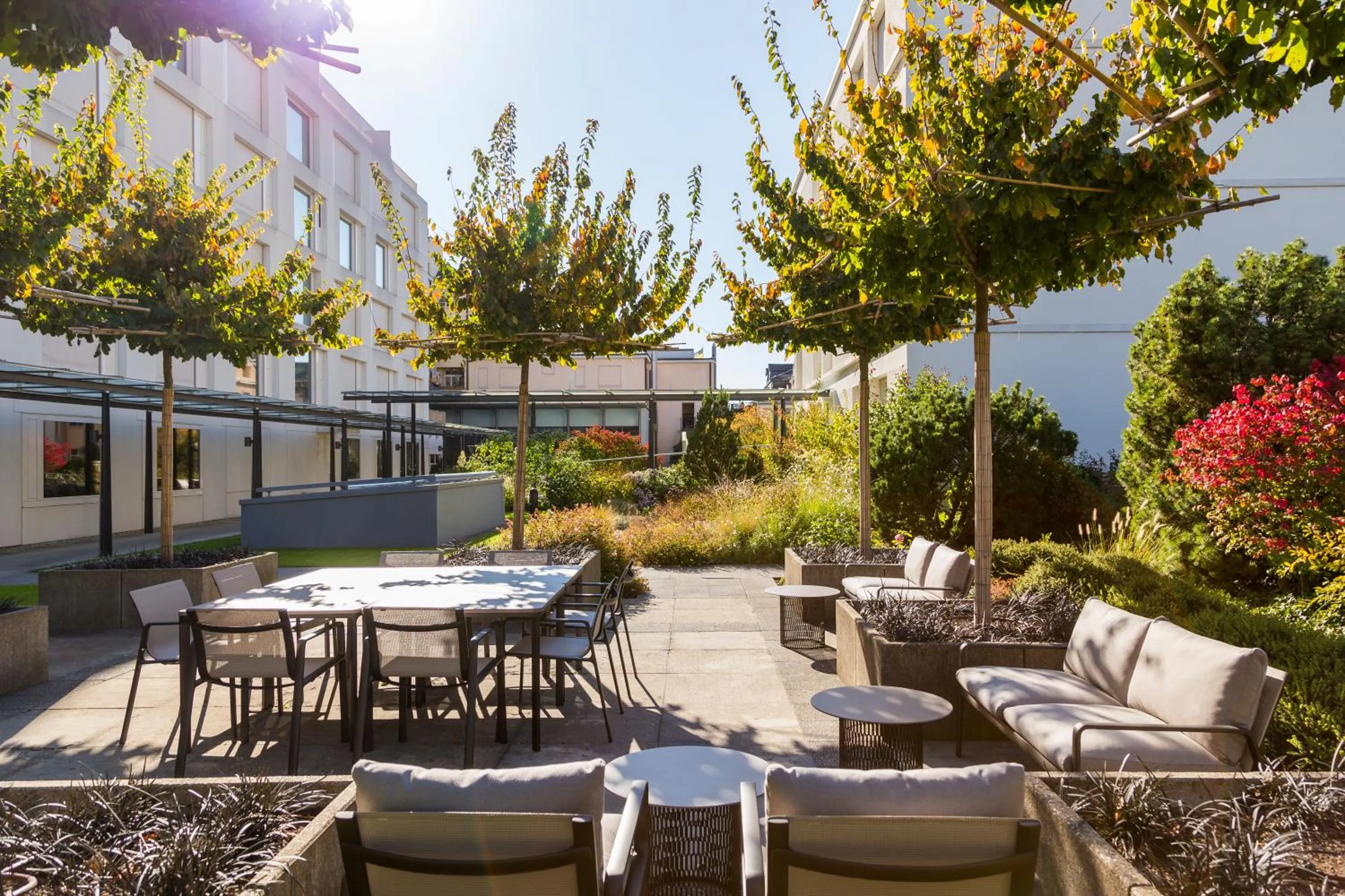 Balcony/Terrace in Pullman Basel Europe