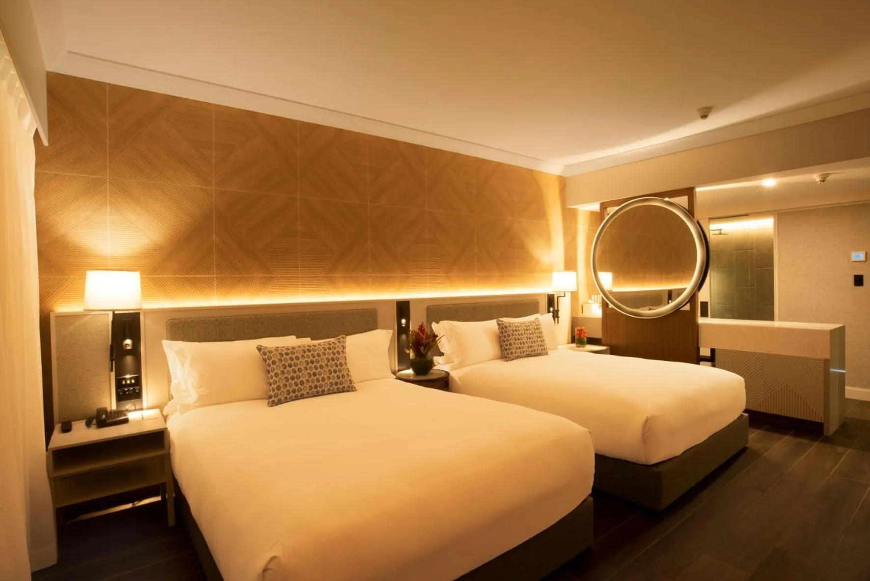 Bathroom, Bed in Sofitel Fiji Resort & Spa