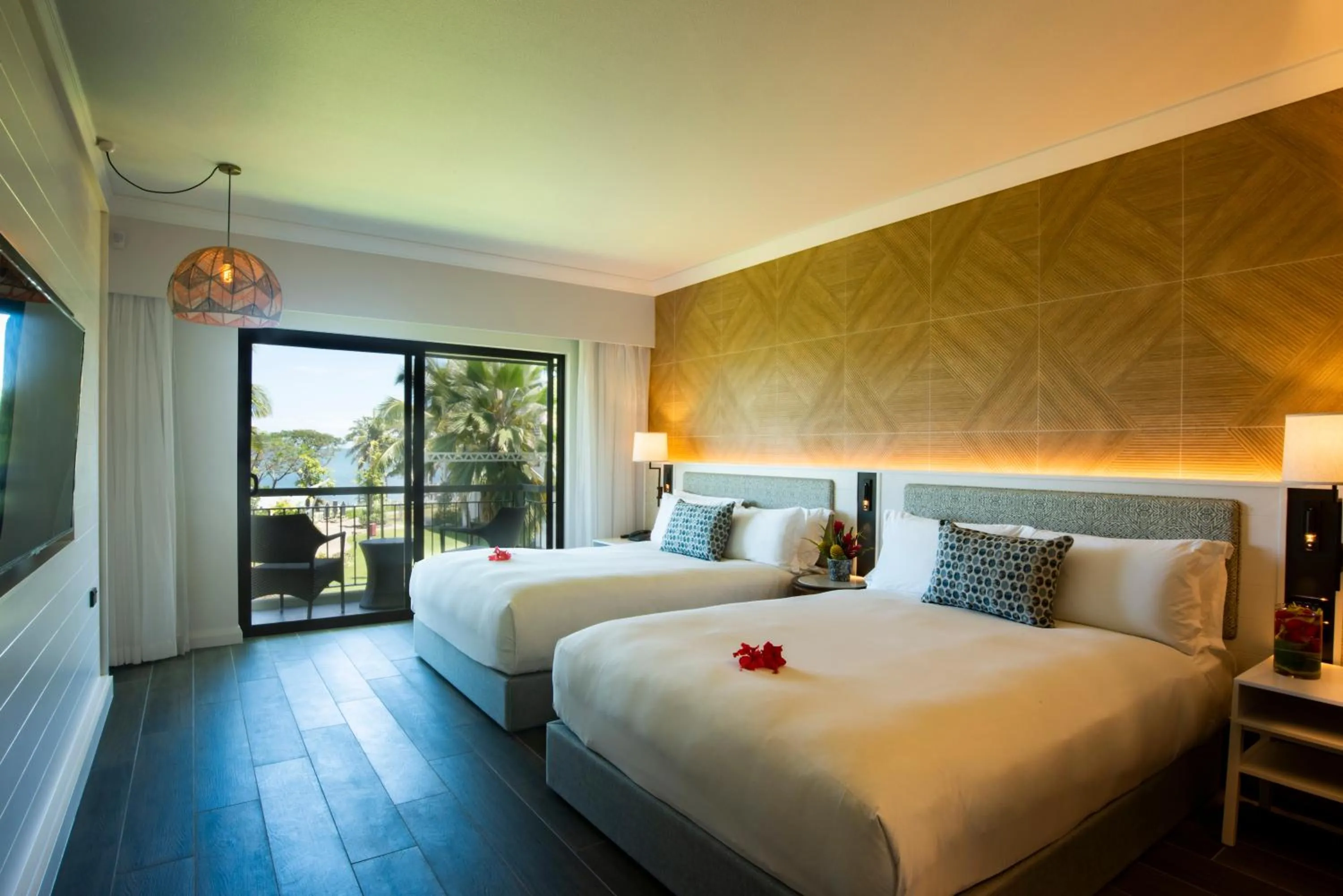 Bedroom, Bed in Sofitel Fiji Resort & Spa