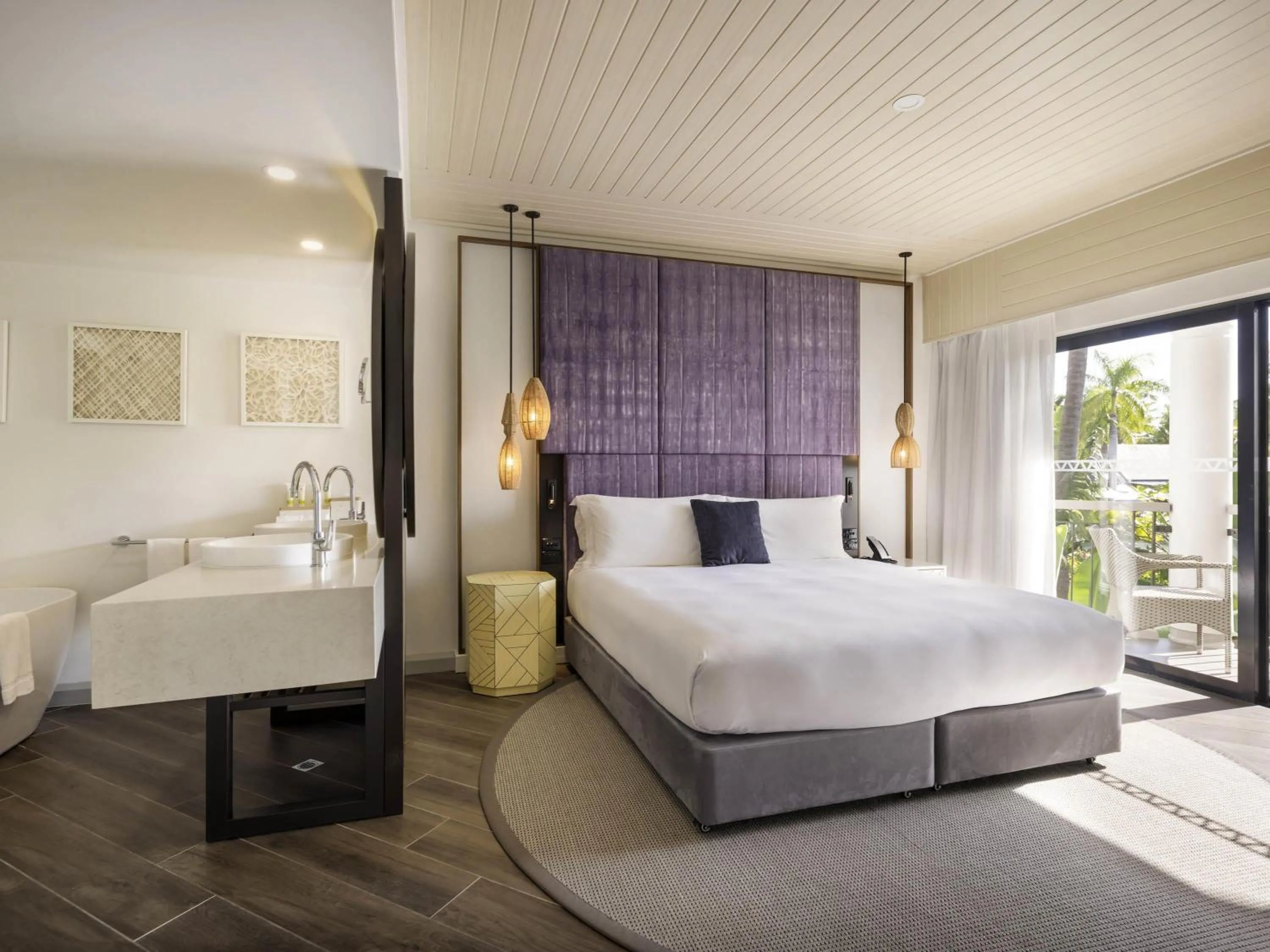 Bedroom, Bed in Sofitel Fiji Resort & Spa