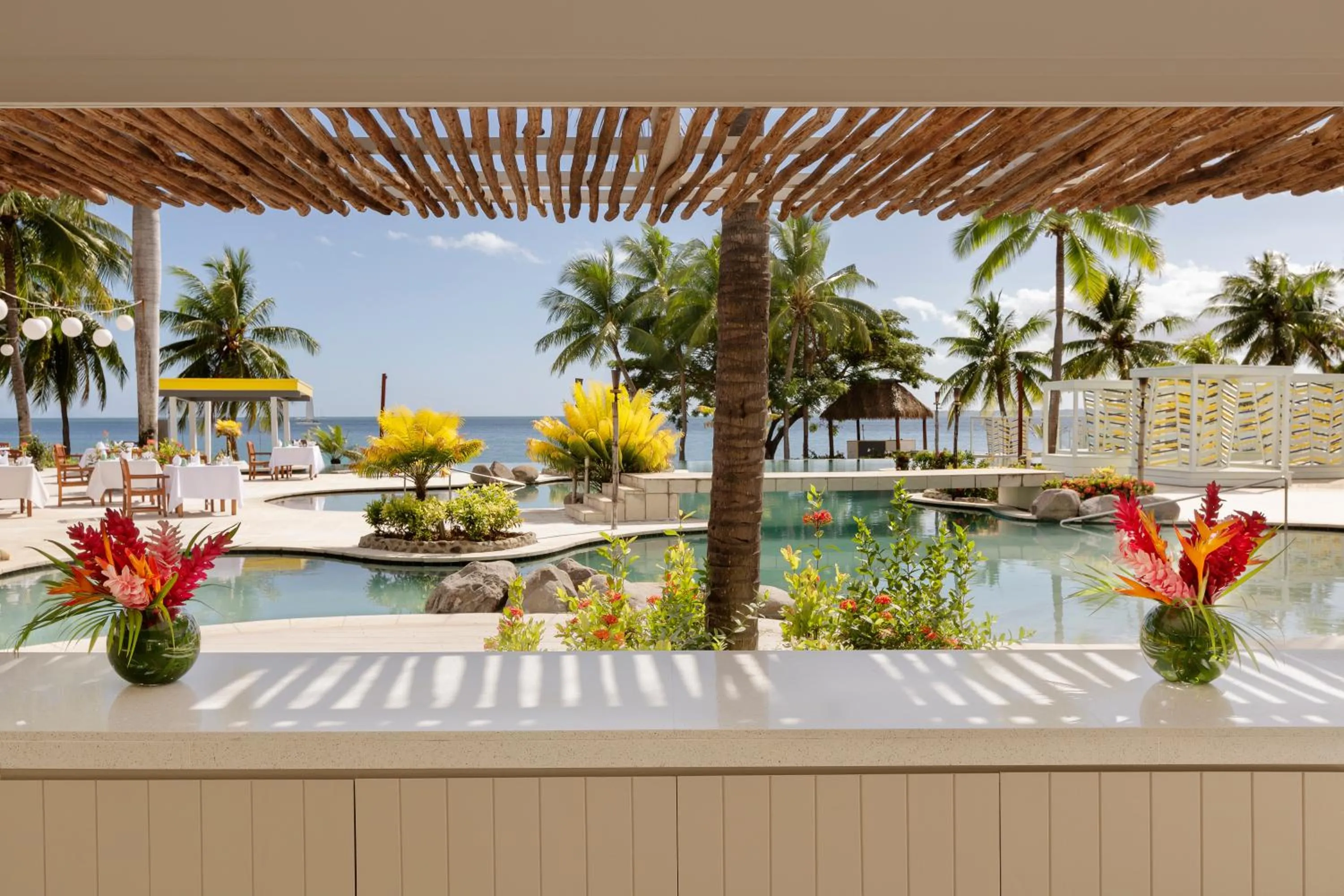 Facade/entrance in Sofitel Fiji Resort & Spa
