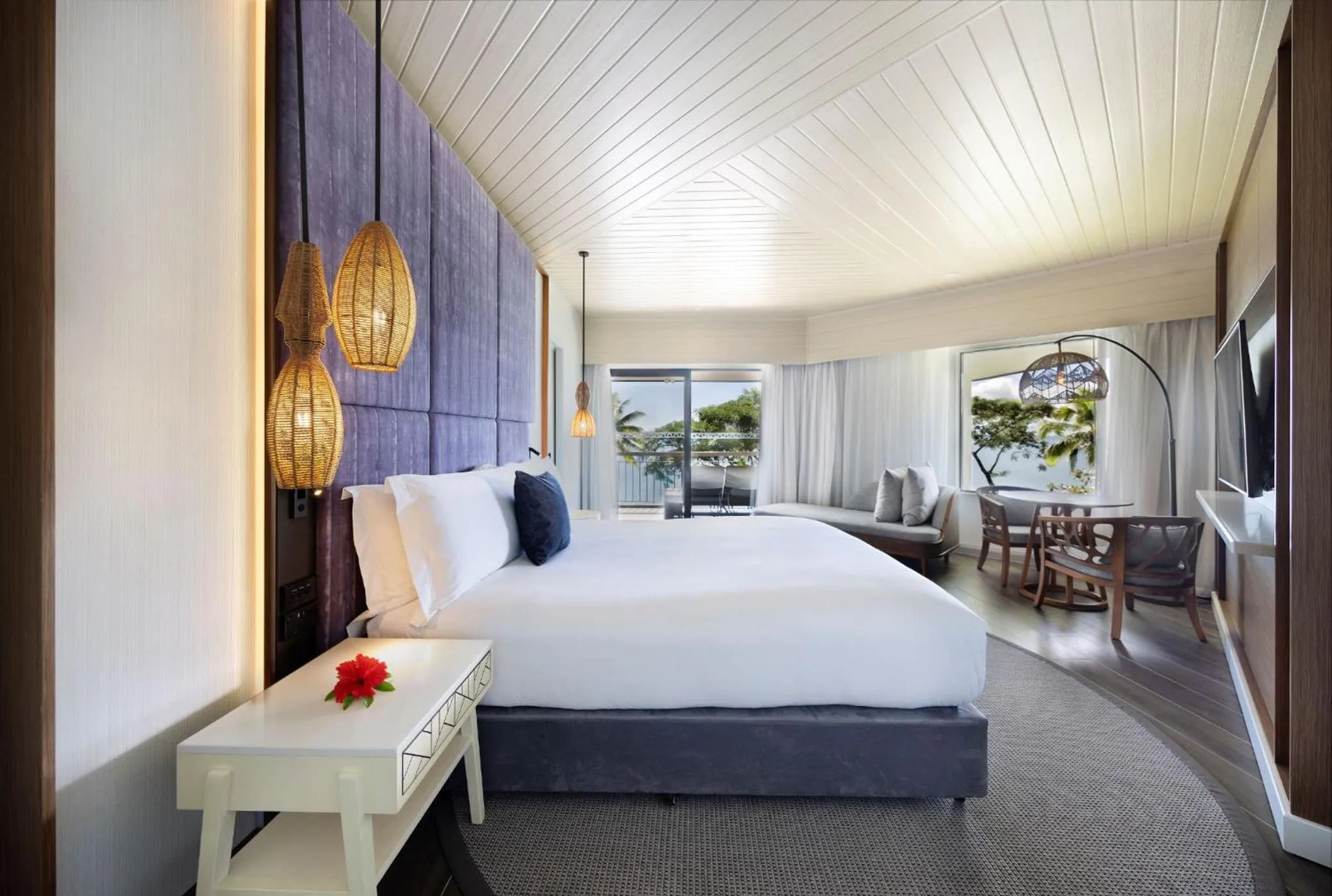 Bedroom, Bed in Sofitel Fiji Resort & Spa