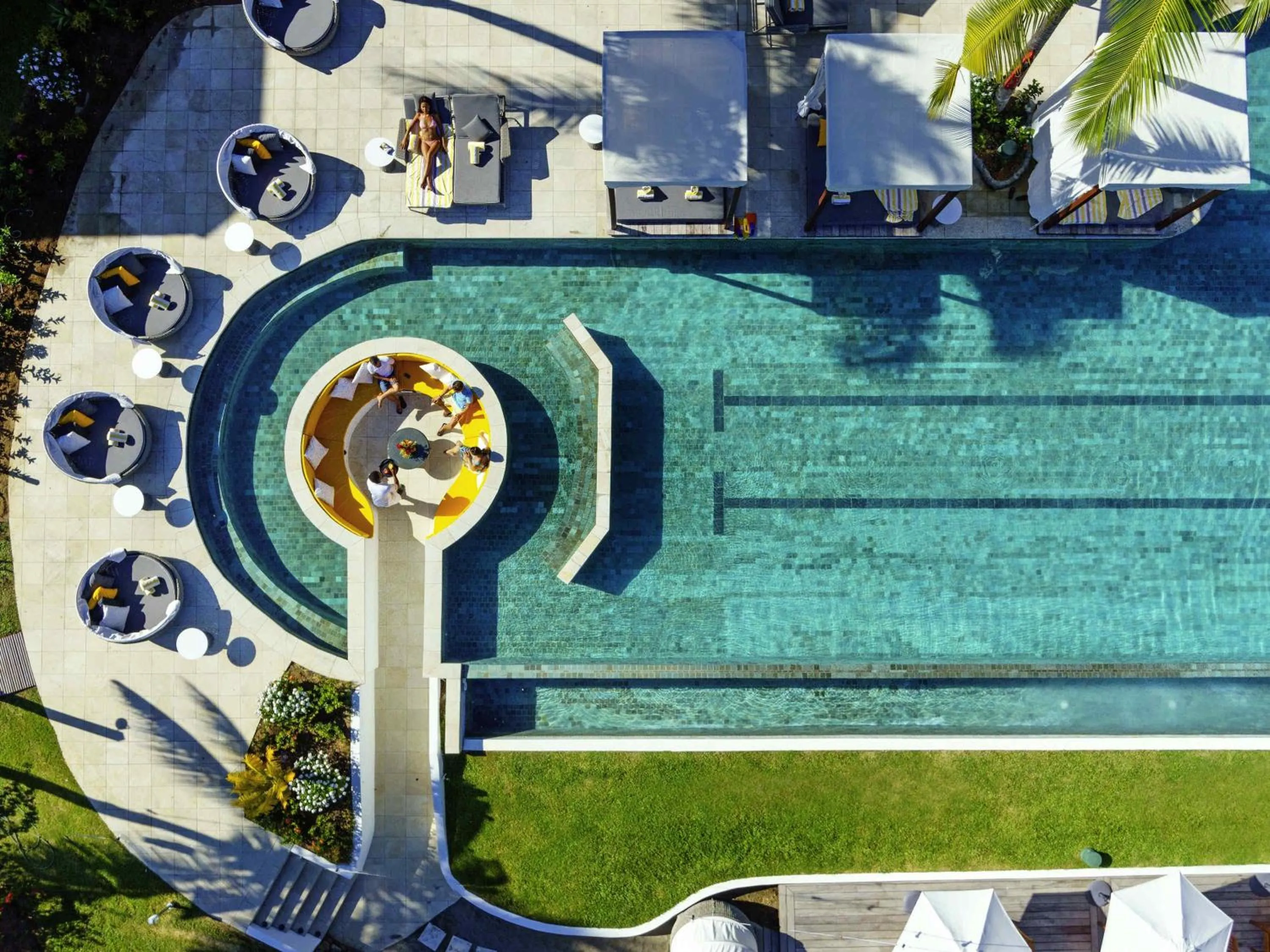 Pool view in Sofitel Fiji Resort & Spa