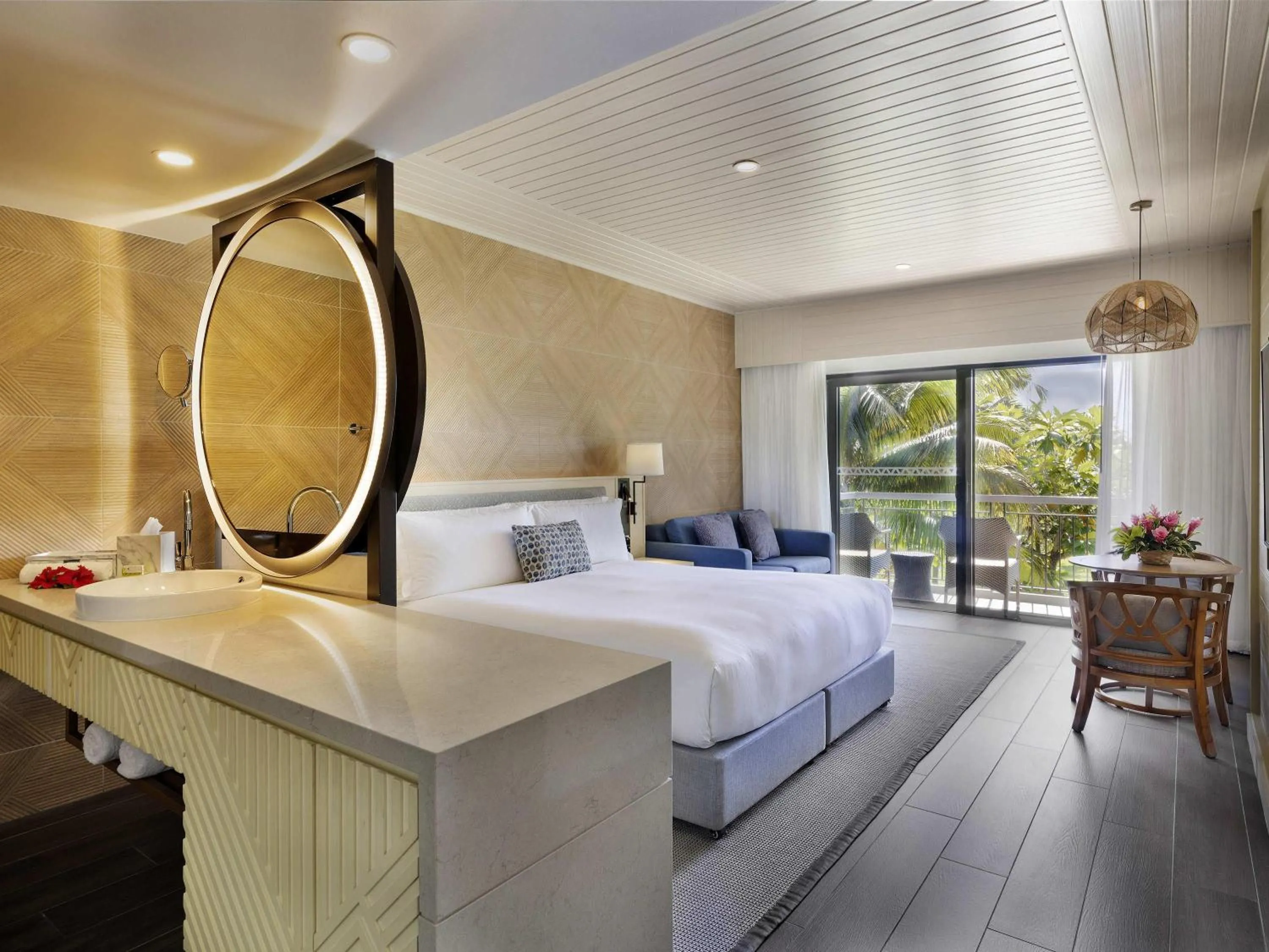 Bedroom, Bed in Sofitel Fiji Resort & Spa