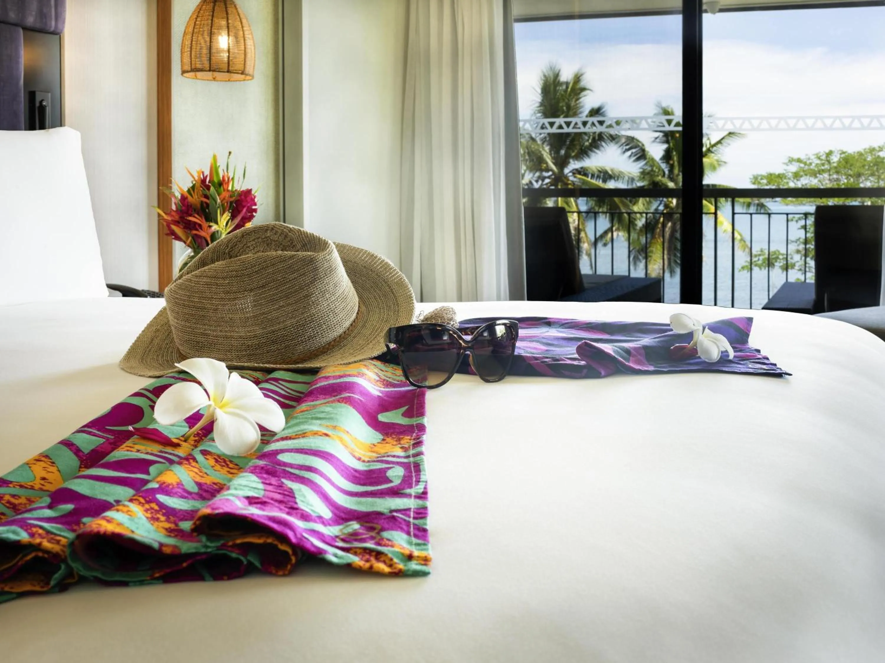 Bedroom, Bed in Sofitel Fiji Resort & Spa