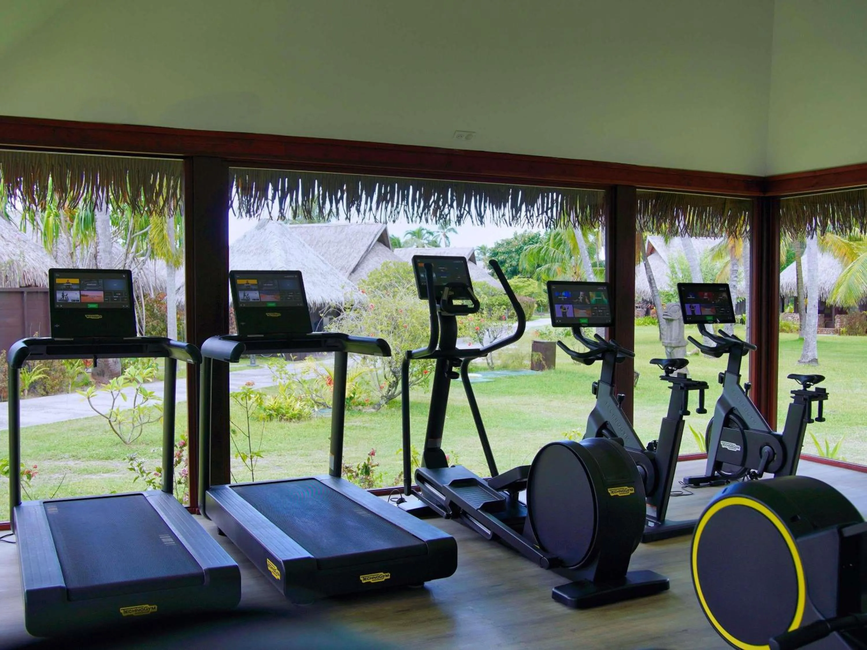 Fitness centre/facilities in Sofitel Kia Ora Moorea Beach Resort