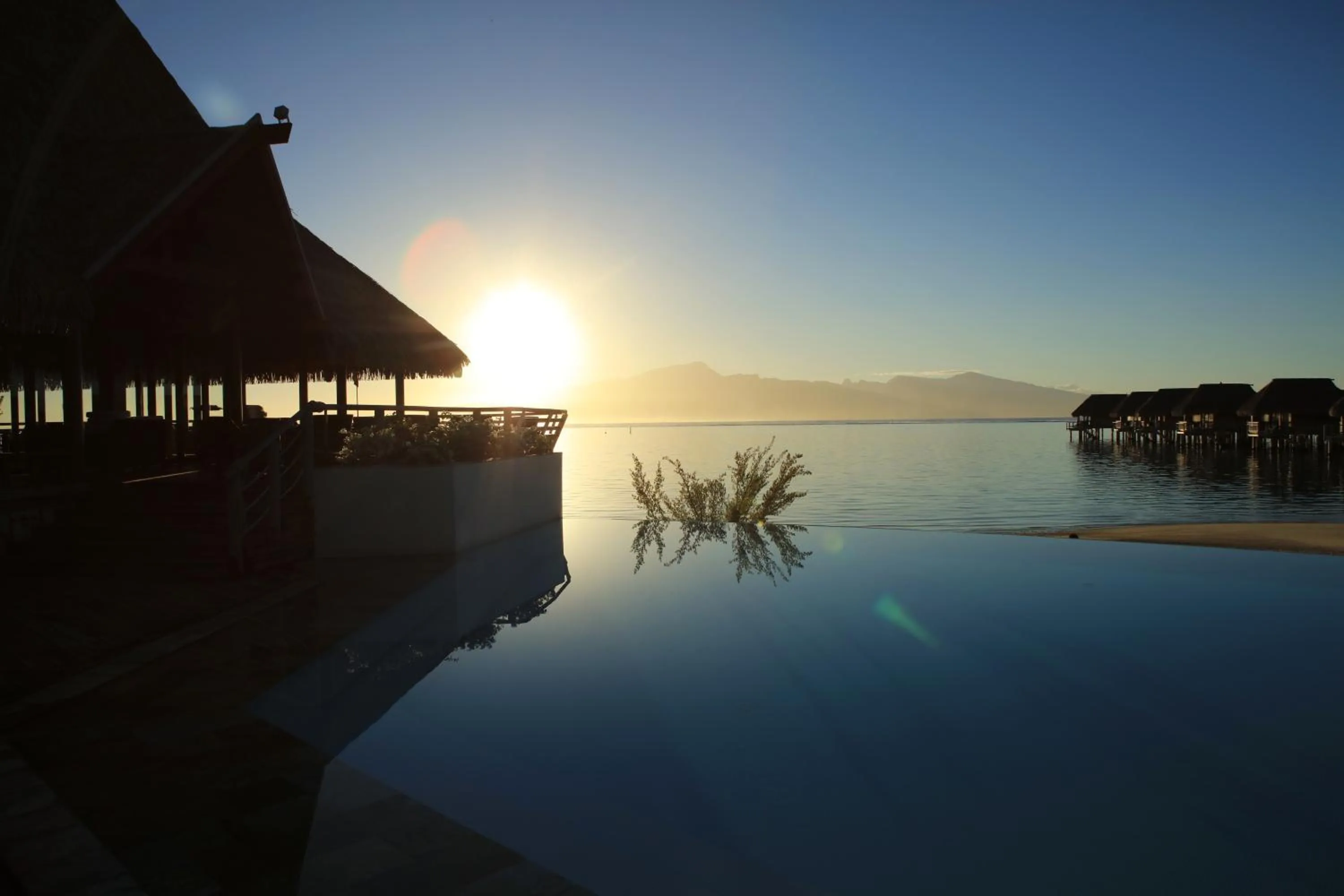 Natural landscape in Sofitel Kia Ora Moorea Beach Resort