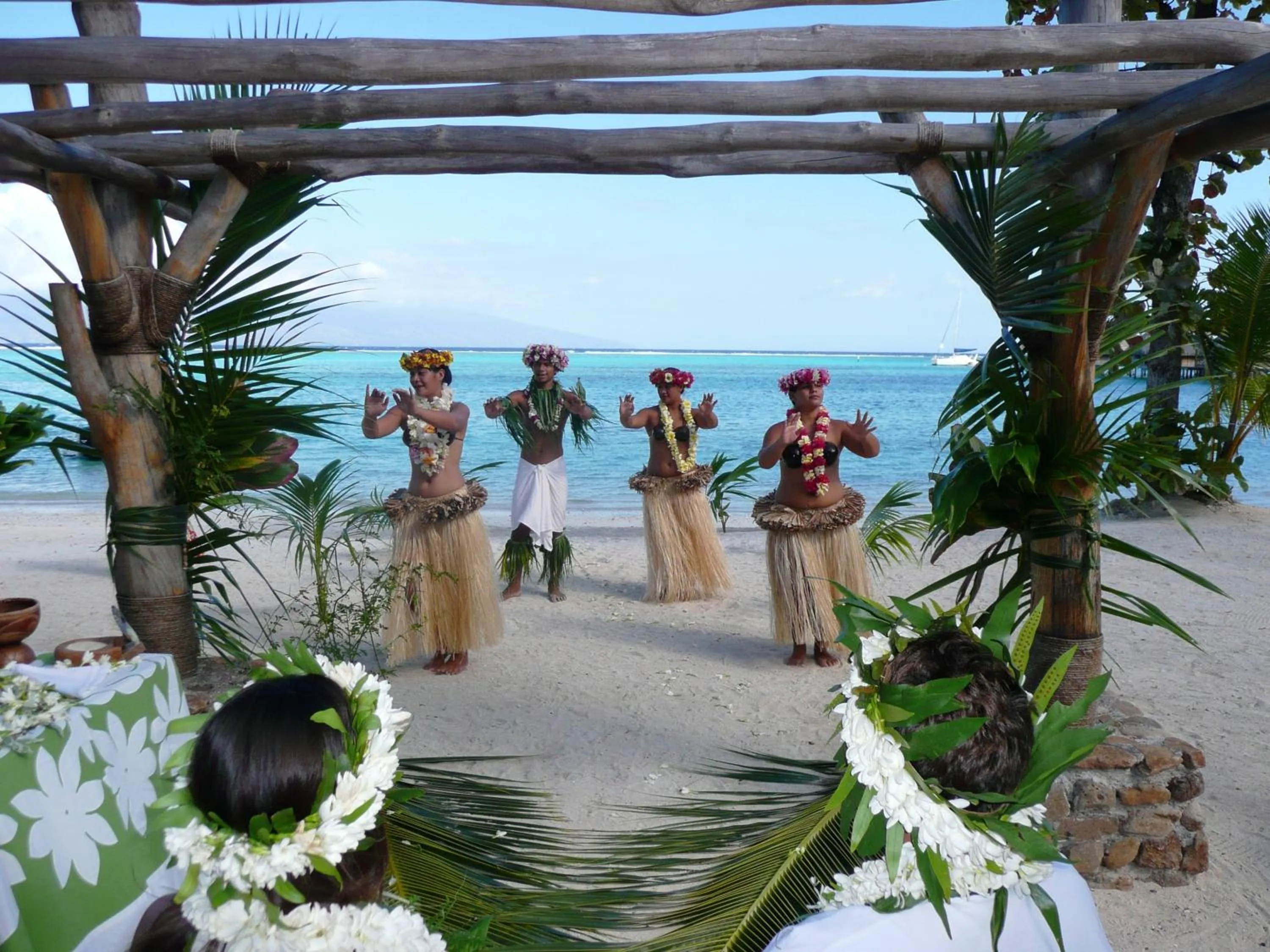 People in Sofitel Kia Ora Moorea Beach Resort