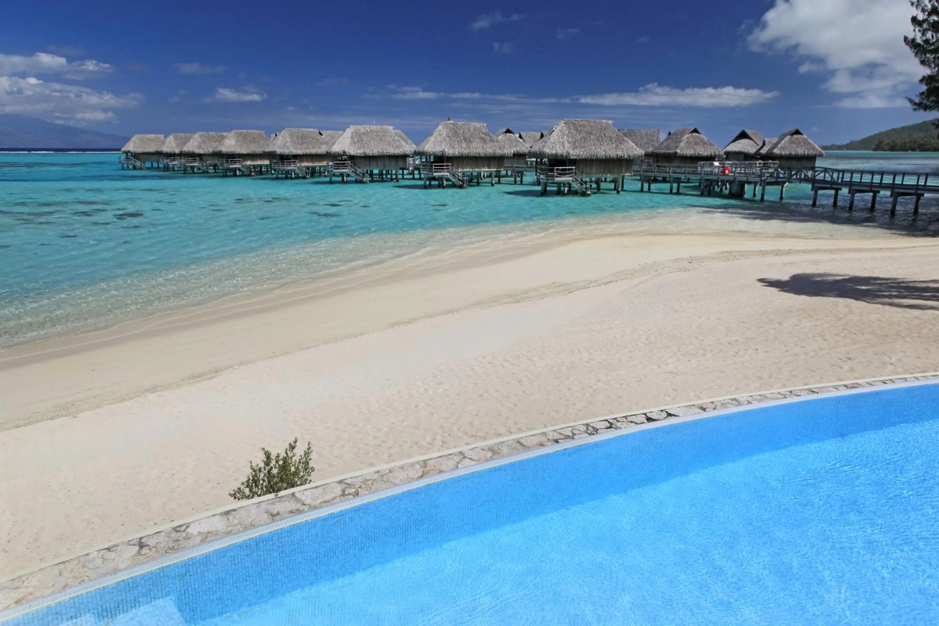 Beach in Sofitel Kia Ora Moorea Beach Resort
