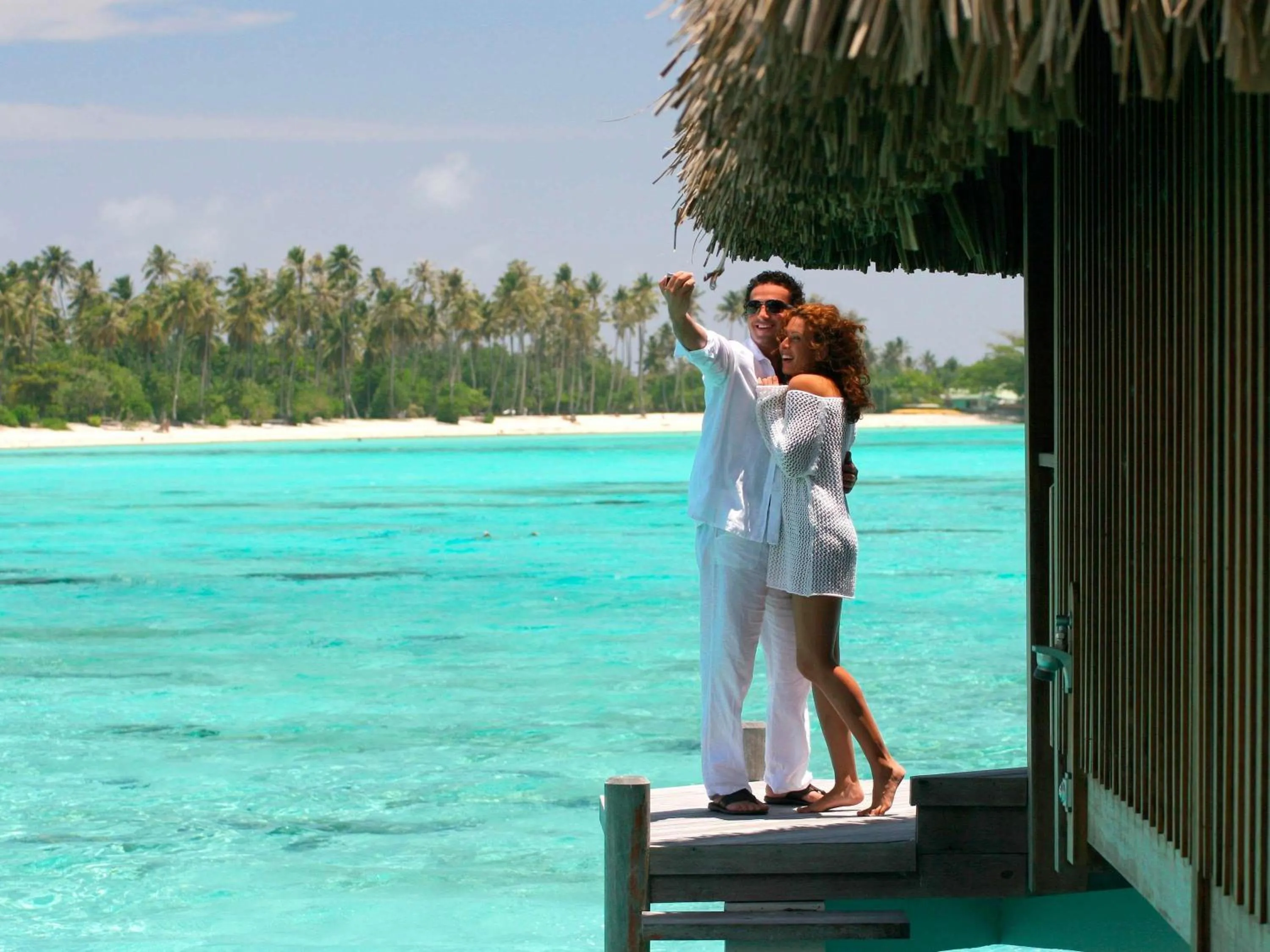 Bedroom in Sofitel Kia Ora Moorea Beach Resort