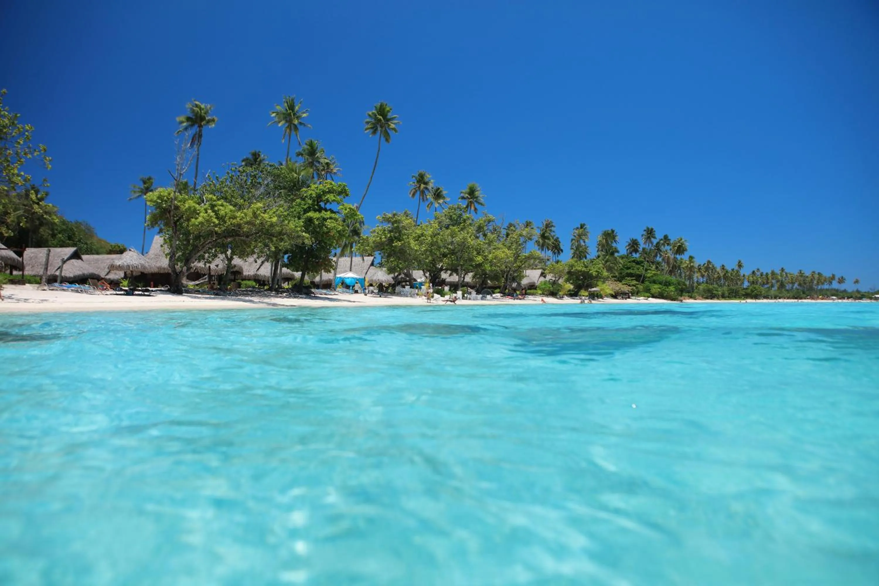 Beach in Sofitel Kia Ora Moorea Beach Resort
