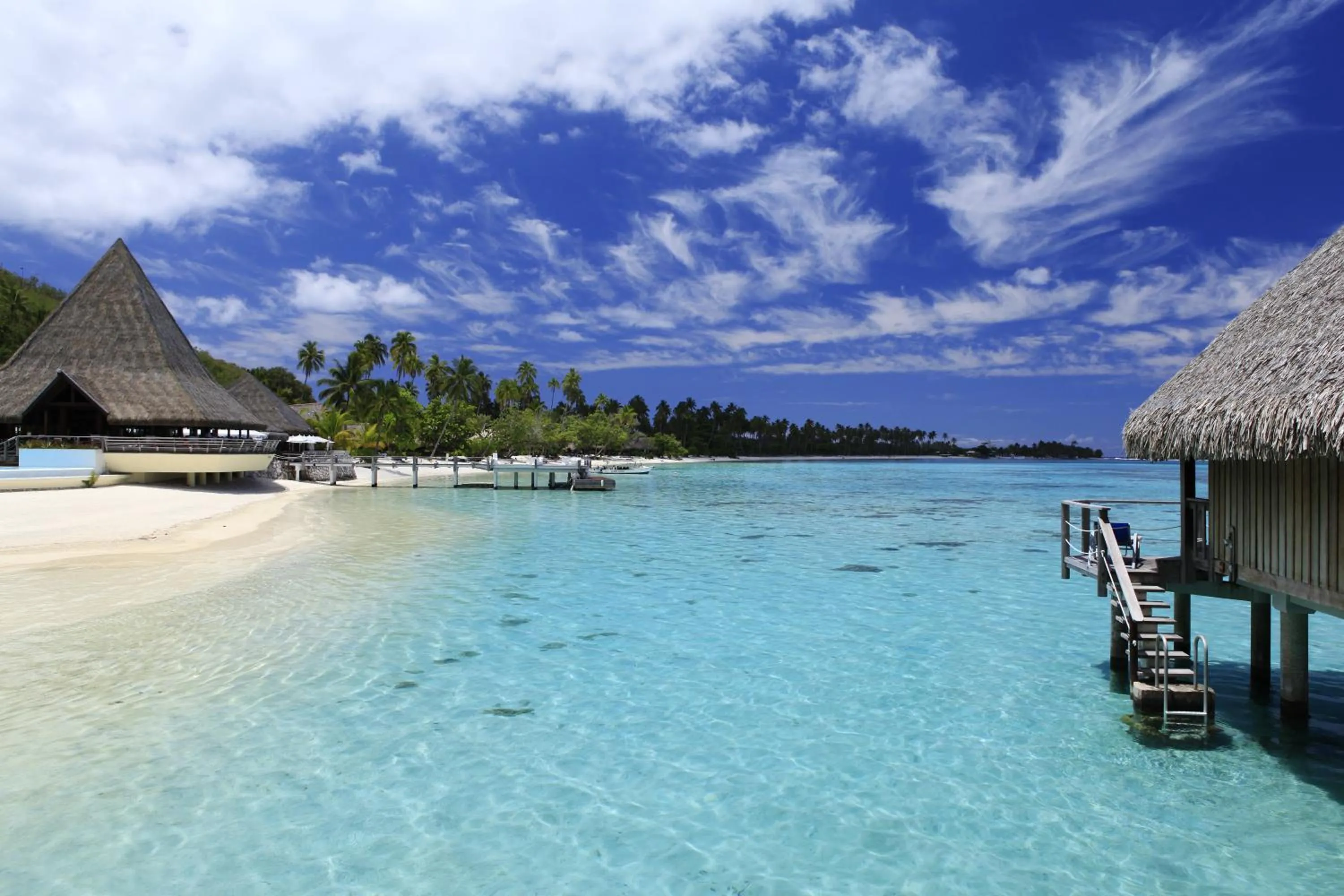 Beach in Sofitel Kia Ora Moorea Beach Resort